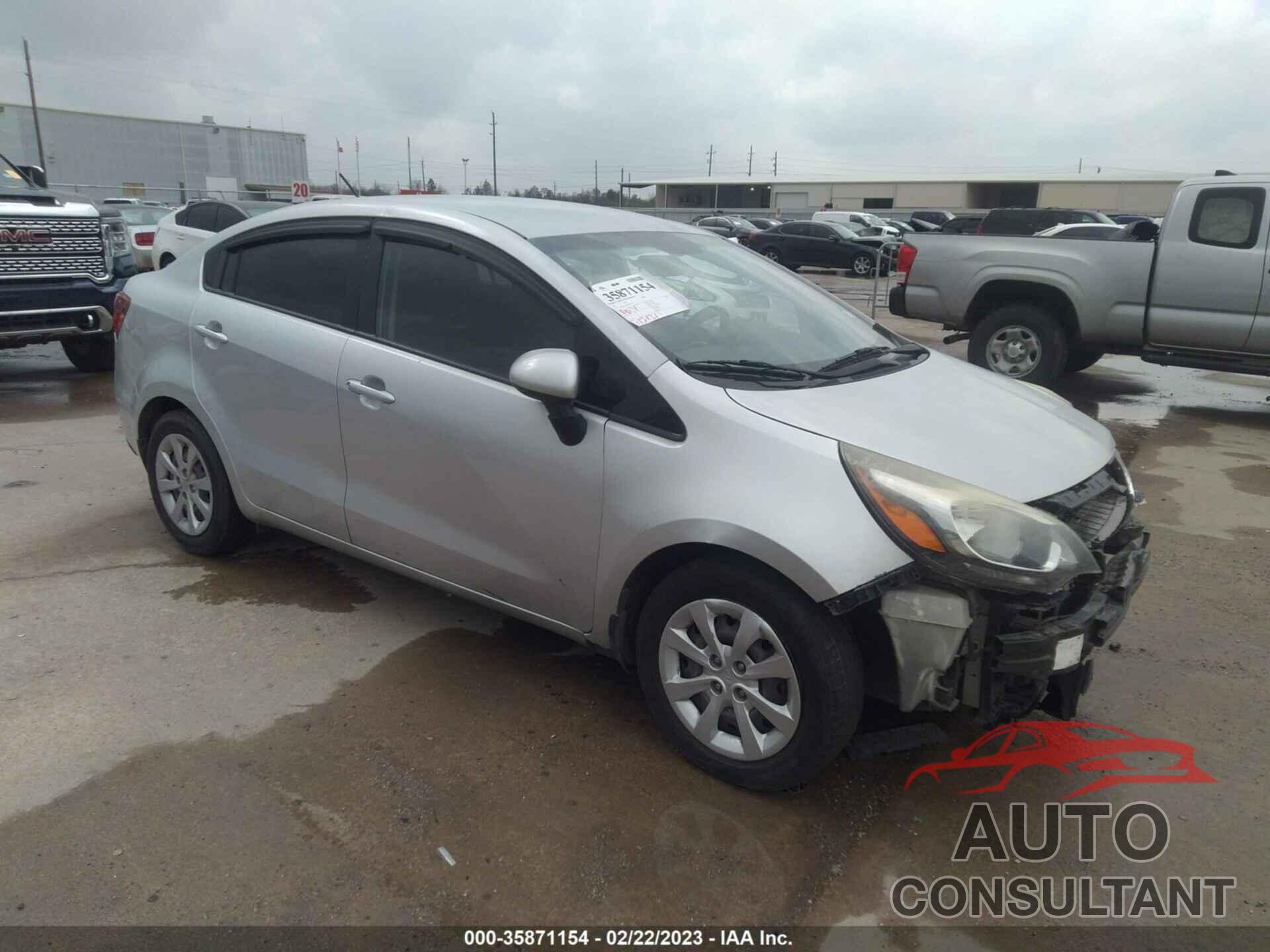 KIA RIO 2015 - KNADM4A32F6463346