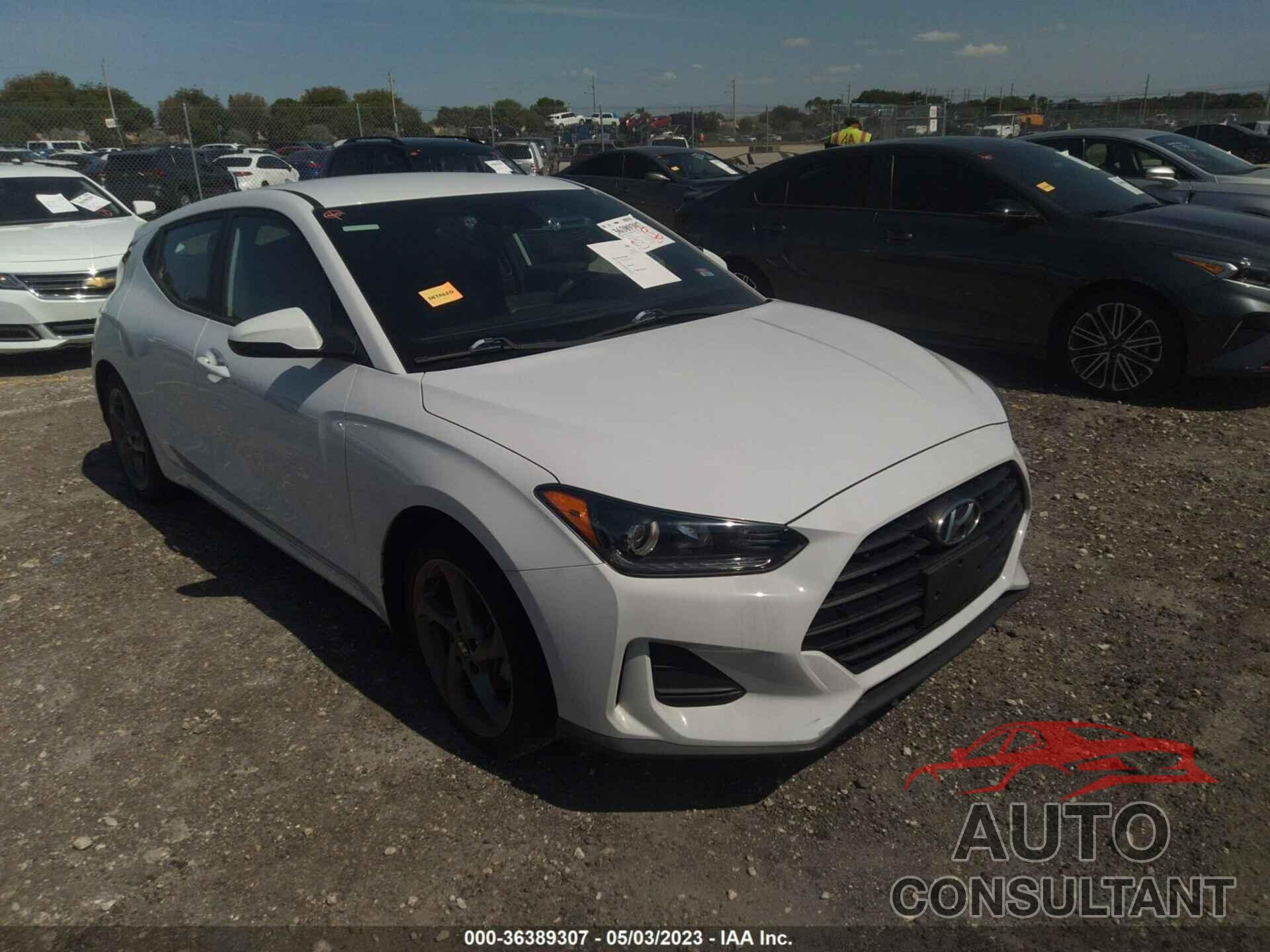 HYUNDAI VELOSTER 2019 - KMHTG6AF7KU017142