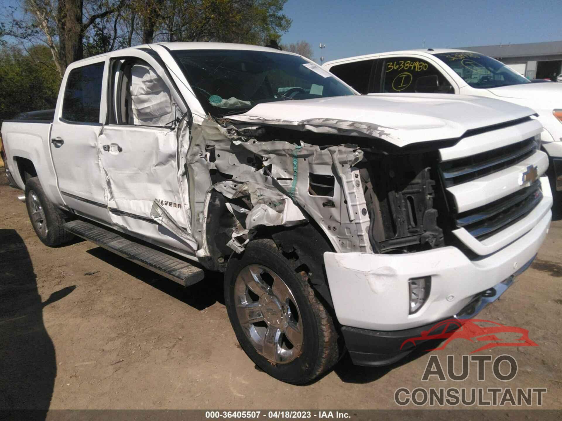 CHEVROLET SILVERADO 1500 2017 - 3GCUKSECXHG299546