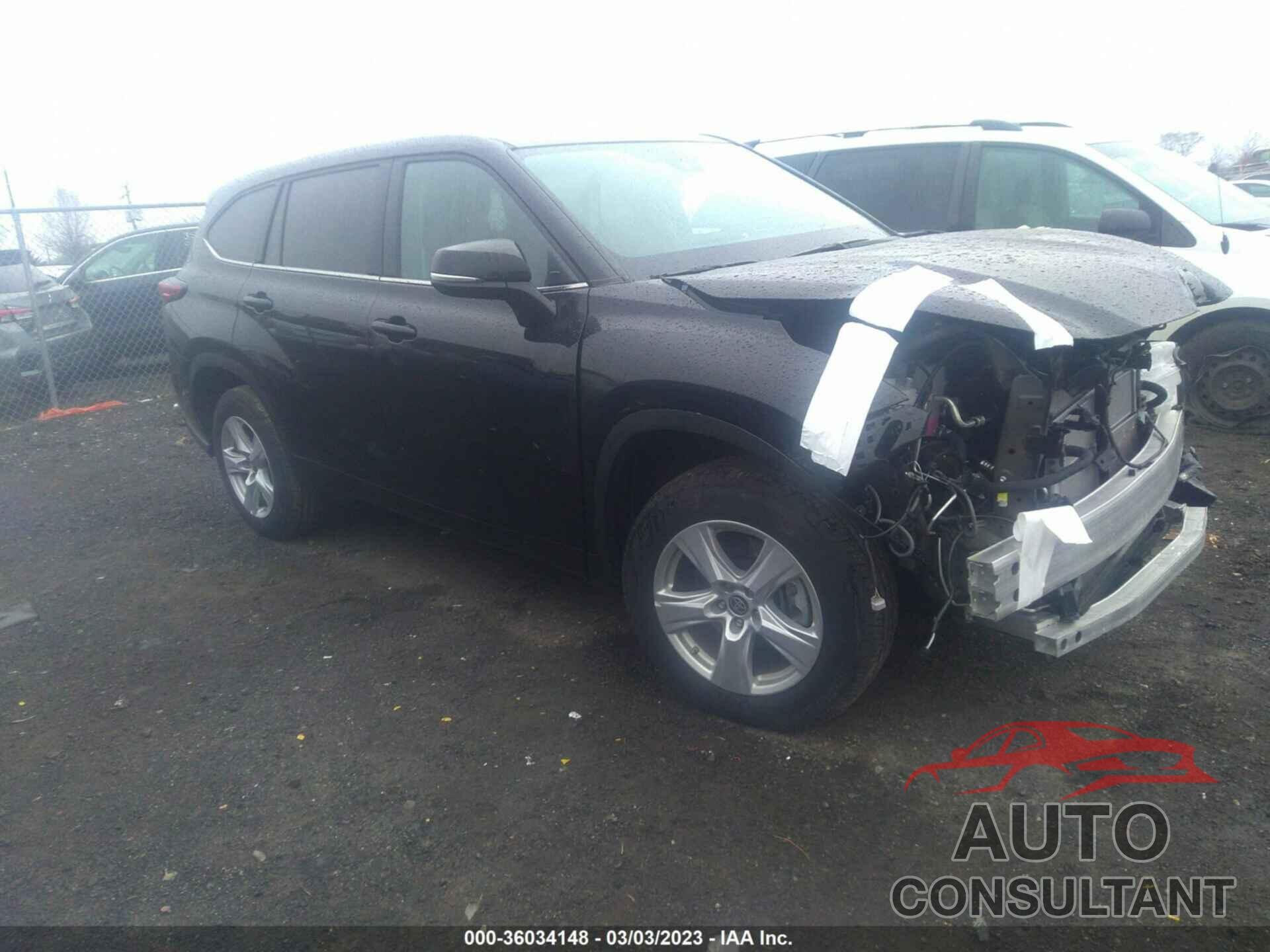 TOYOTA HIGHLANDER 2022 - 5TDZARAH7NS517099