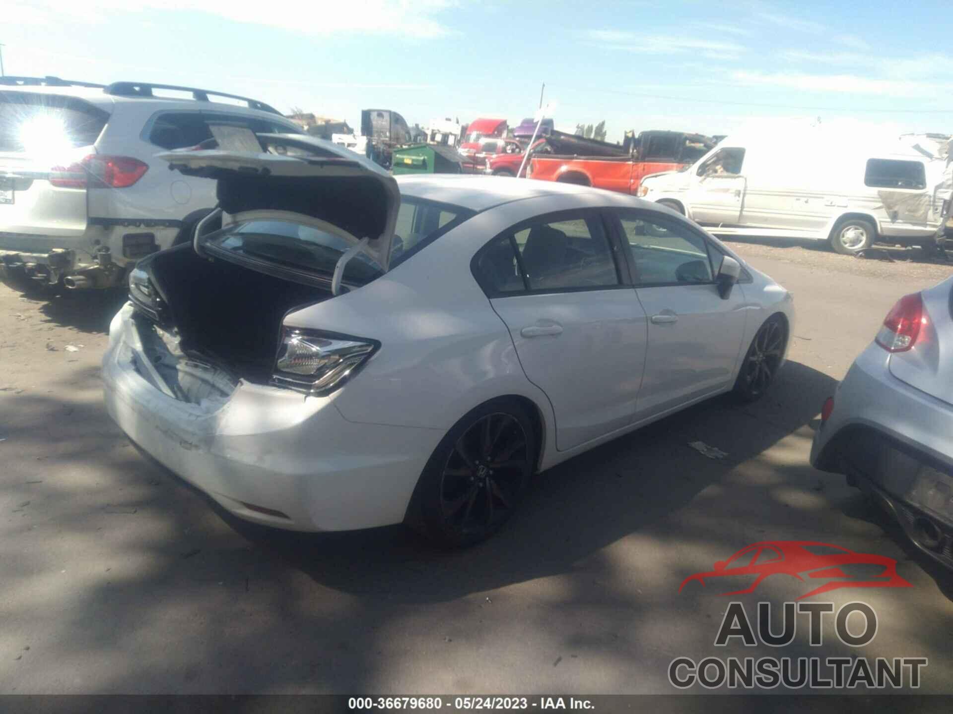 HONDA CIVIC SEDAN 2015 - 2HGFB2F58FH548191