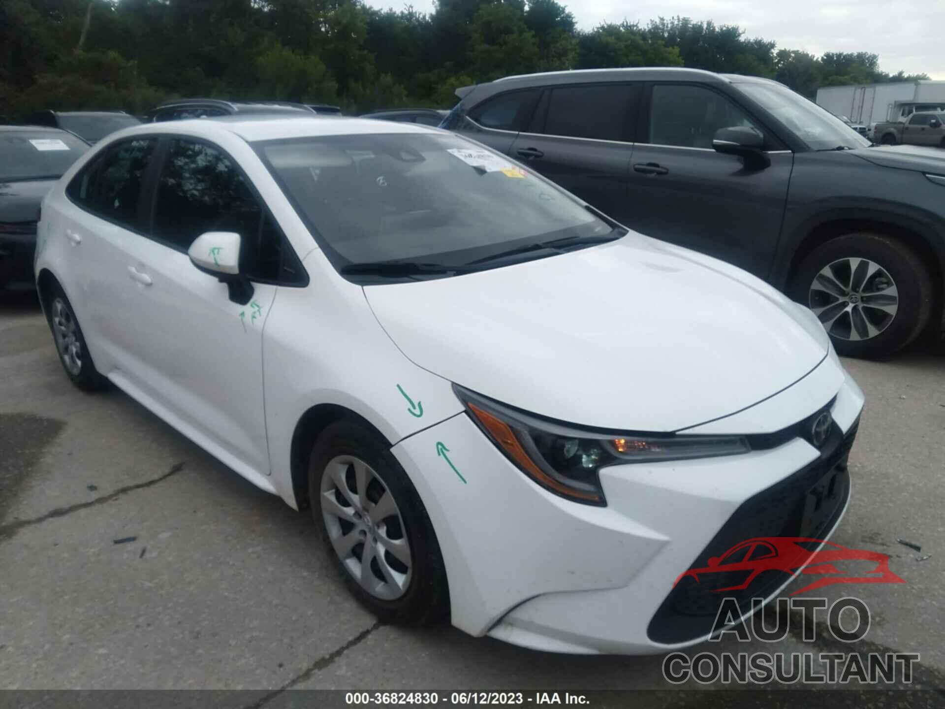 TOYOTA COROLLA 2021 - 5YFEPMAE1MP223534
