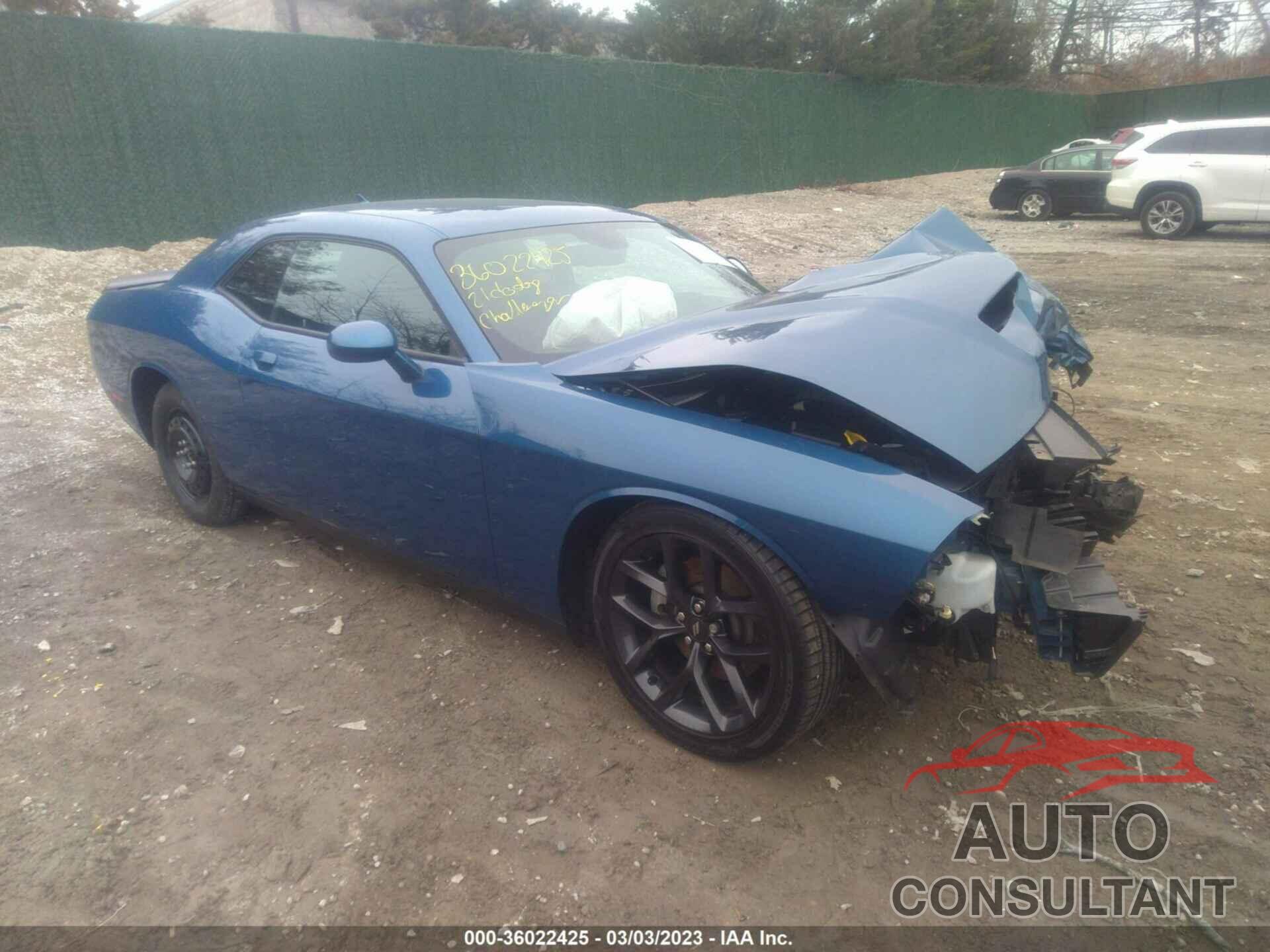 DODGE CHALLENGER 2021 - 2C3CDZJG5MH668304