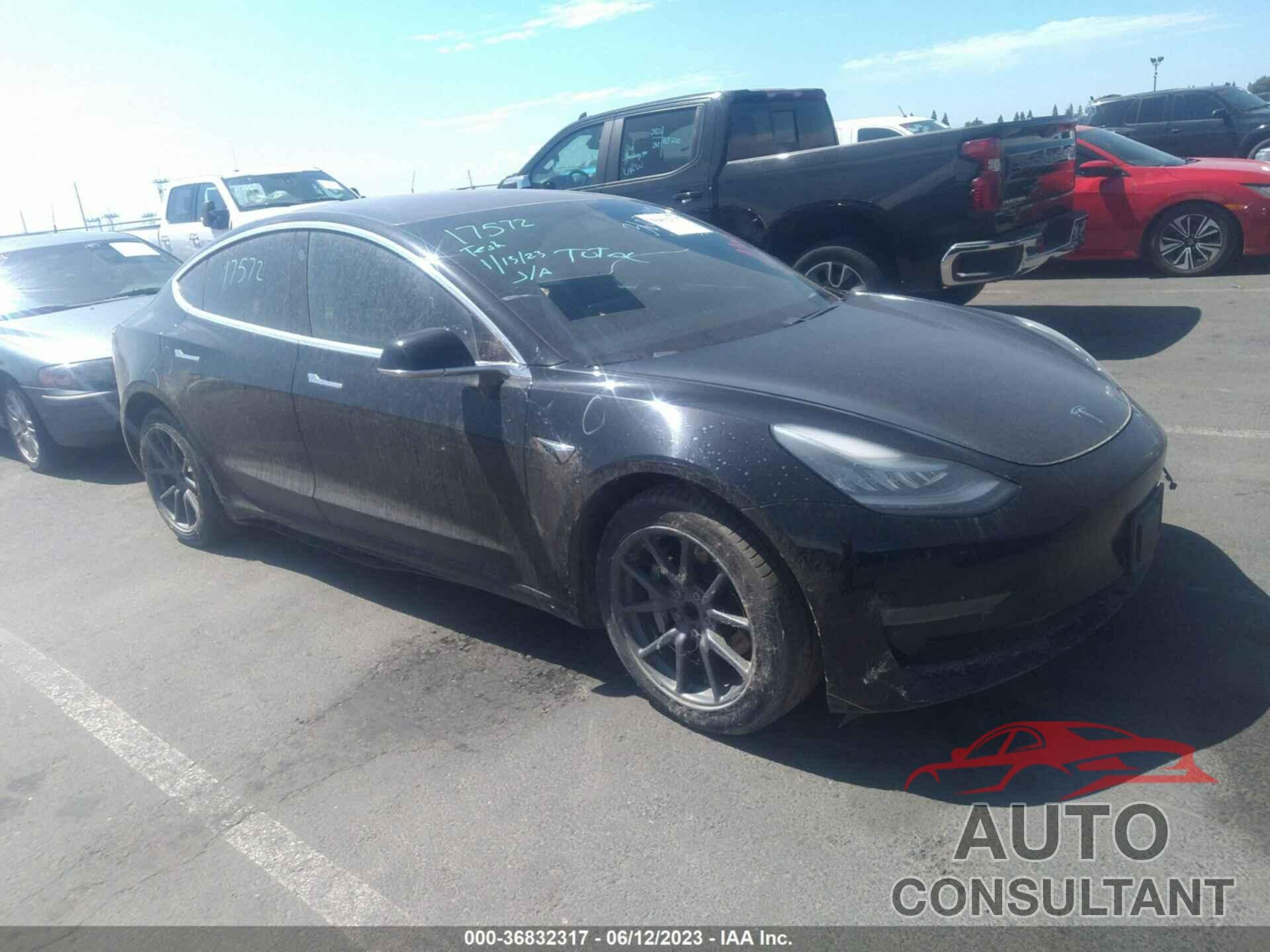 TESLA MODEL 3 2019 - 5YJ3E1EA3KF313196