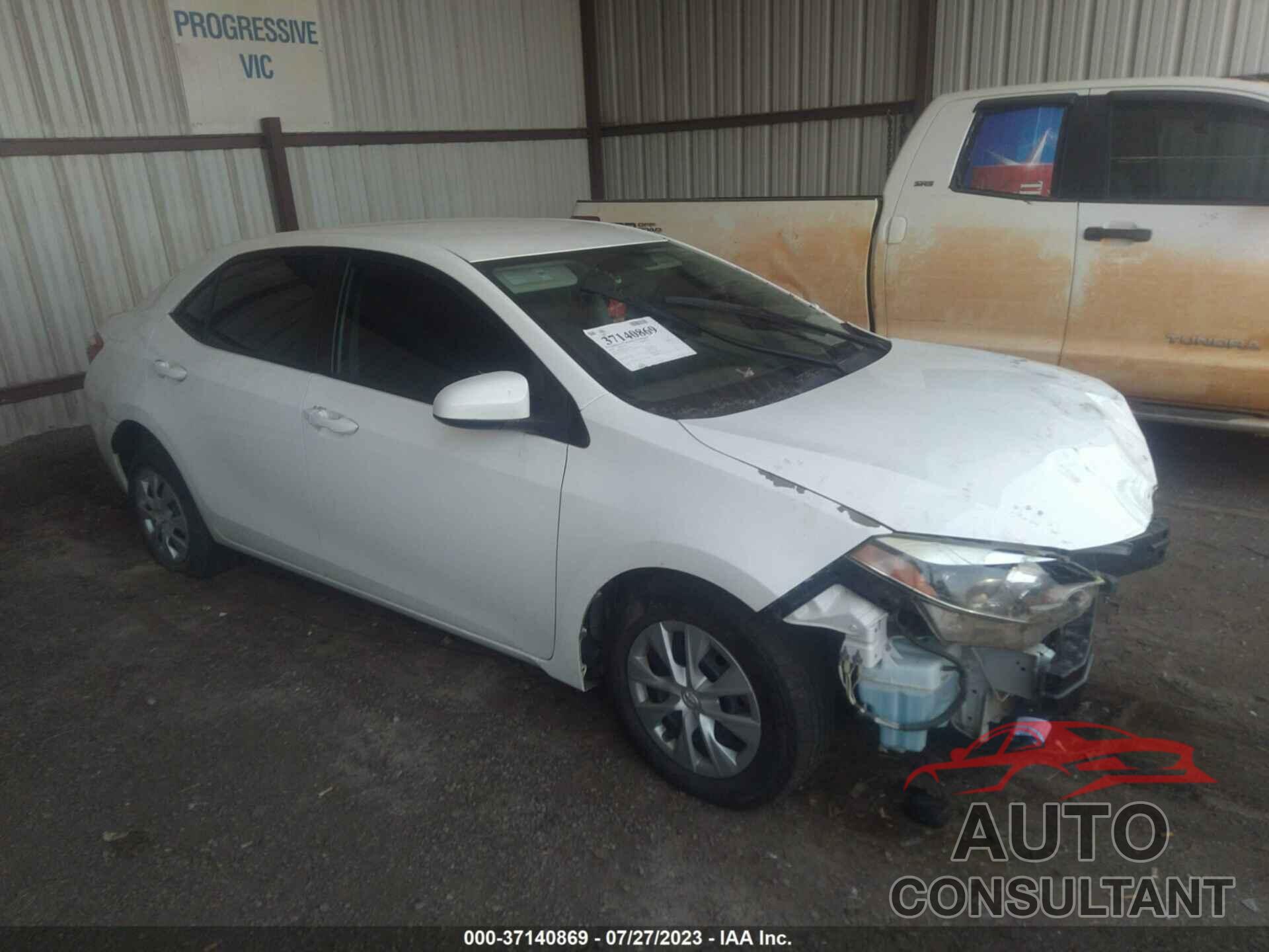 TOYOTA COROLLA 2016 - 5YFBURHEXGP426084