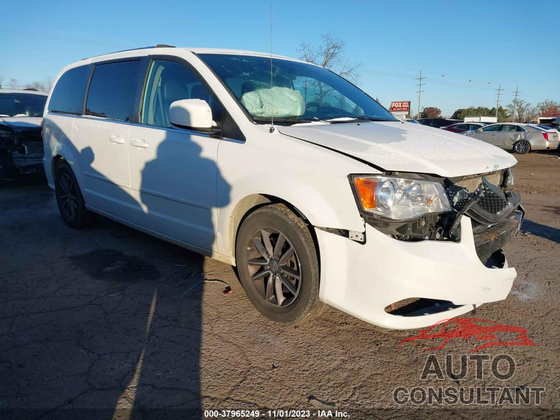 DODGE GRAND CARAVAN 2016 - 2C4RDGCG8GR350974