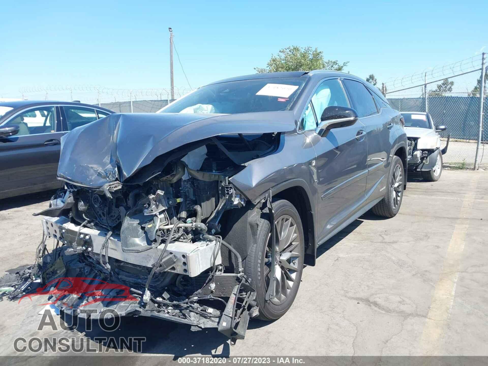 LEXUS RX 450H 2022 - 2T2YGMDA4NC092831