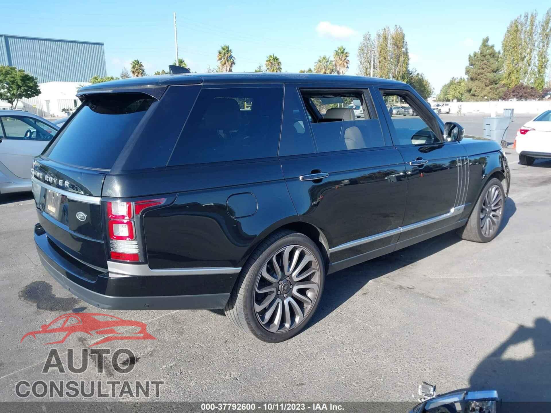 LAND ROVER RANGE ROVER 2017 - SALGV5FE3HA331203
