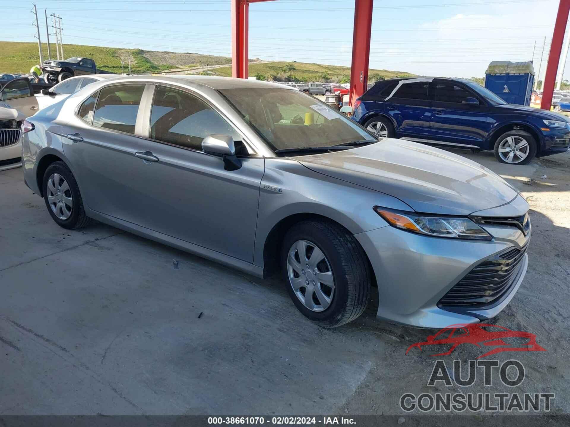 TOYOTA CAMRY 2020 - 4T1C31AK0LU521786