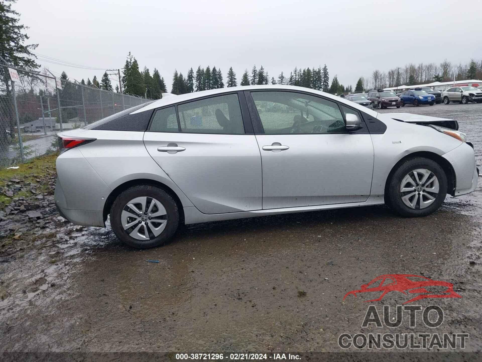 TOYOTA PRIUS 2017 - JTDKBRFU4H3571695