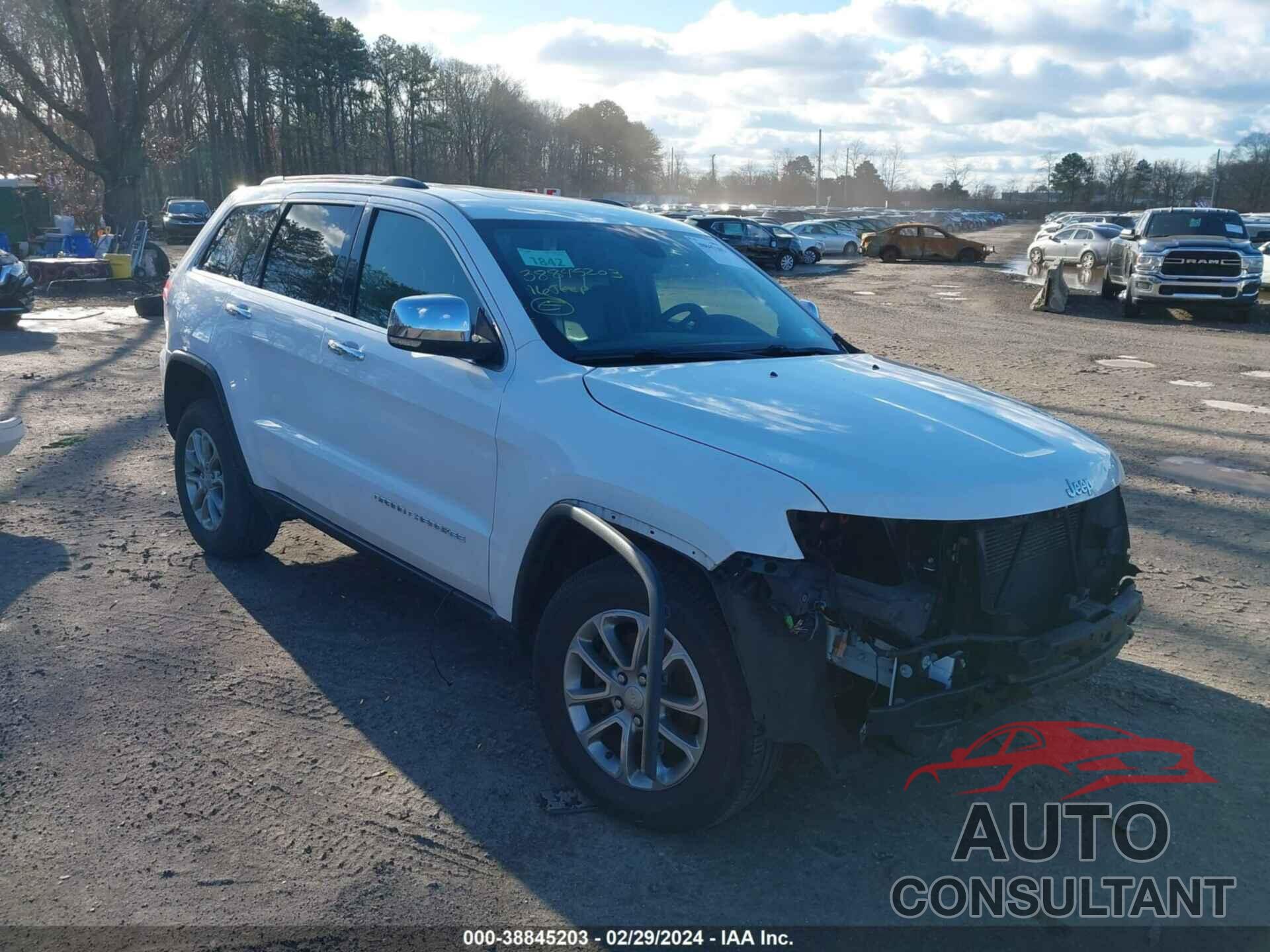 JEEP GRAND CHEROKEE 2016 - 1C4RJFBG6GC495458