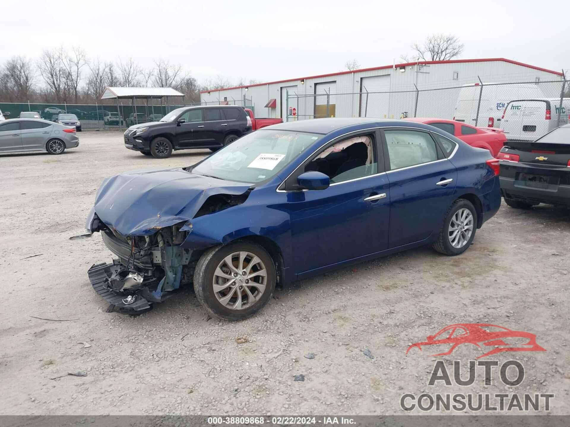 NISSAN SENTRA 2019 - 3N1AB7AP1KY378620