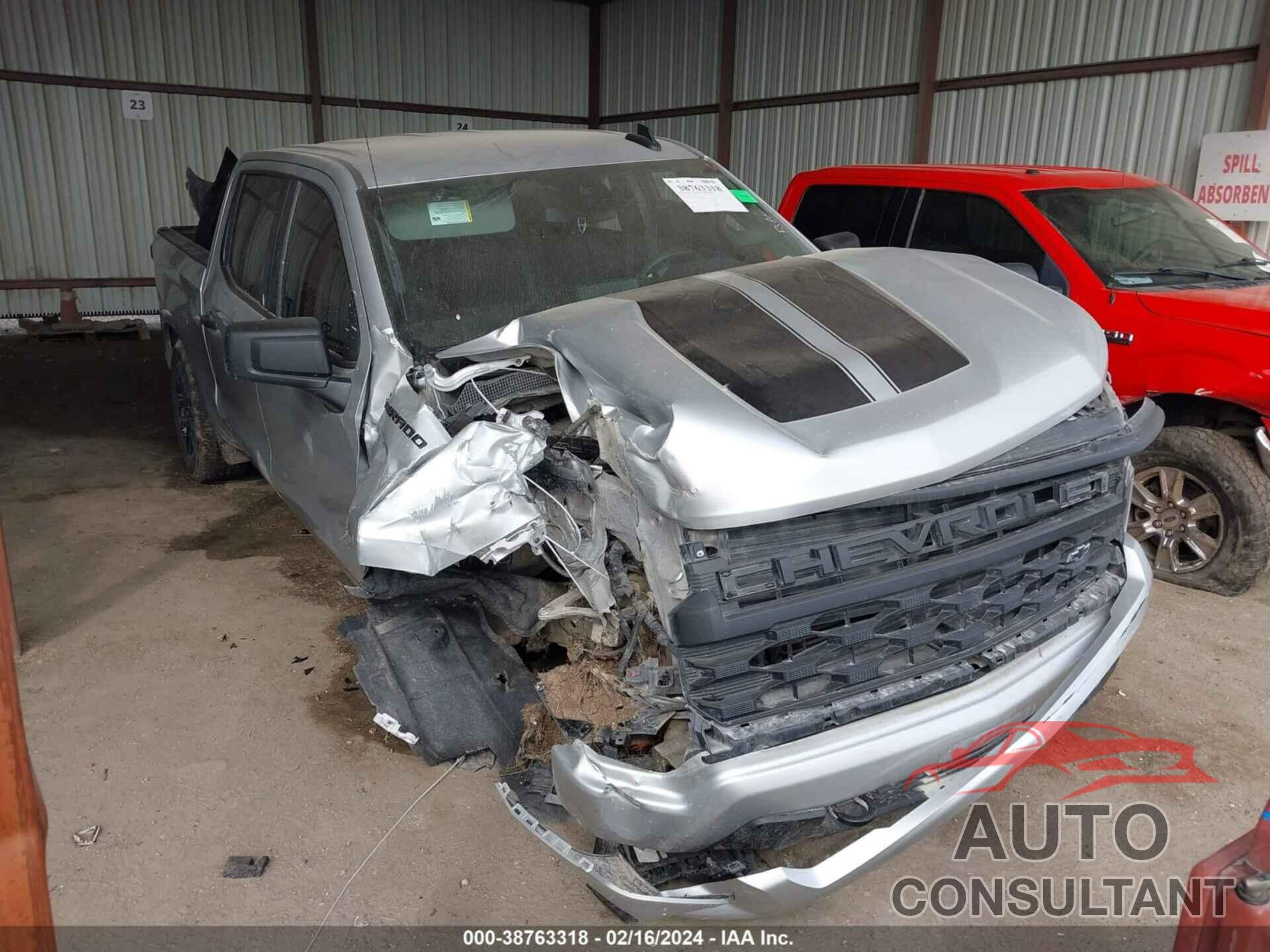 CHEVROLET SILVERADO 1500 2022 - 1GCPABEK3NZ523579