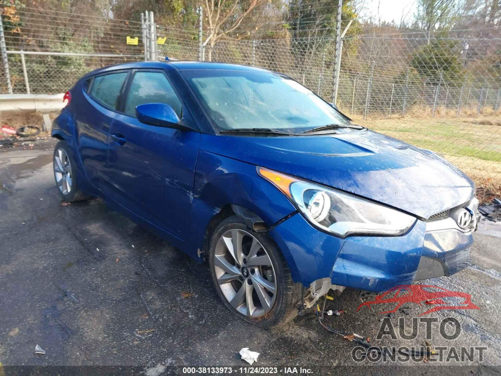 HYUNDAI VELOSTER 2017 - KMHTC6AD3HU322429