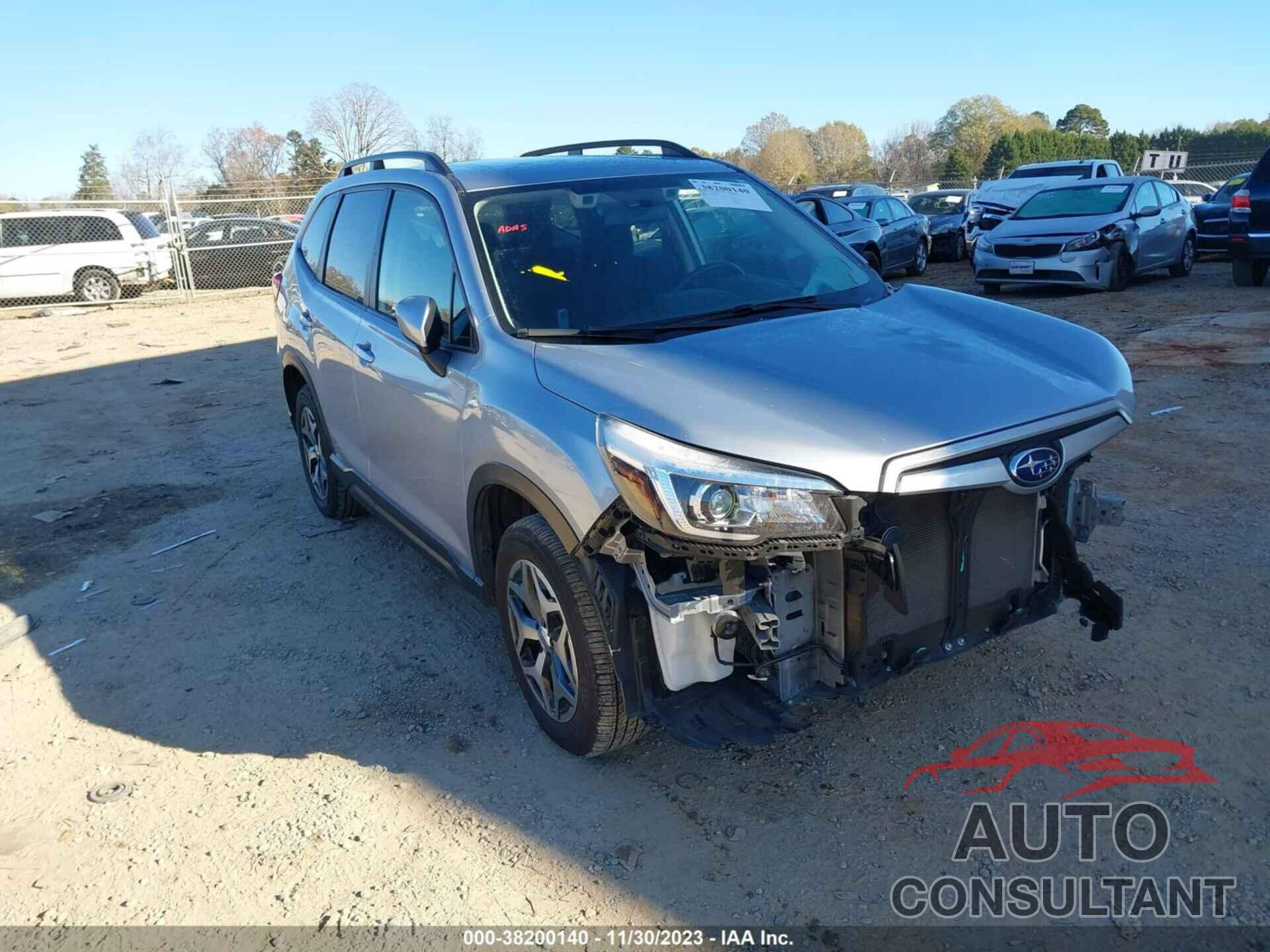SUBARU FORESTER 2019 - JF2SKAEC6KH501427