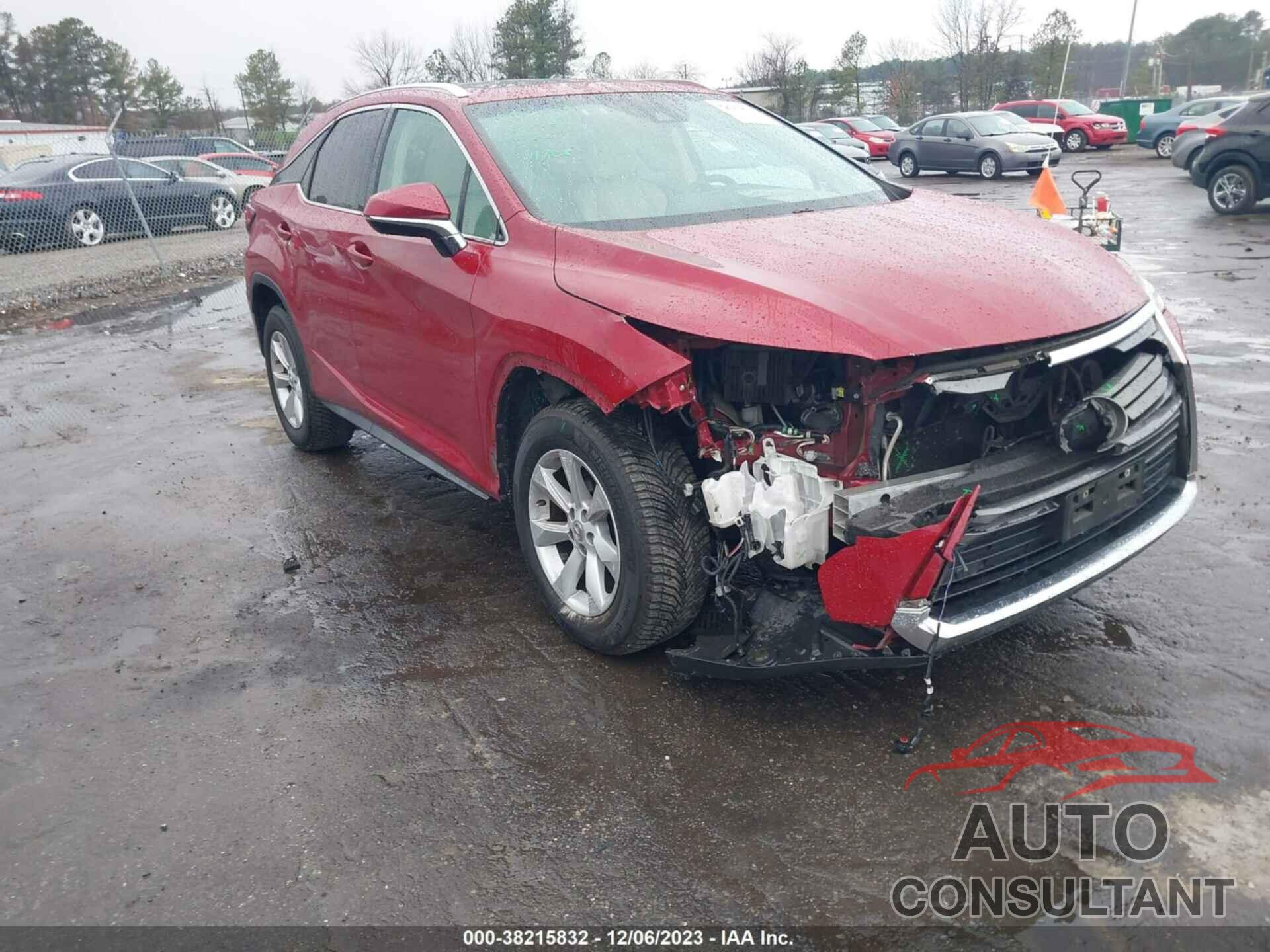 LEXUS RX 350 2017 - 2T2BZMCA5HC104233