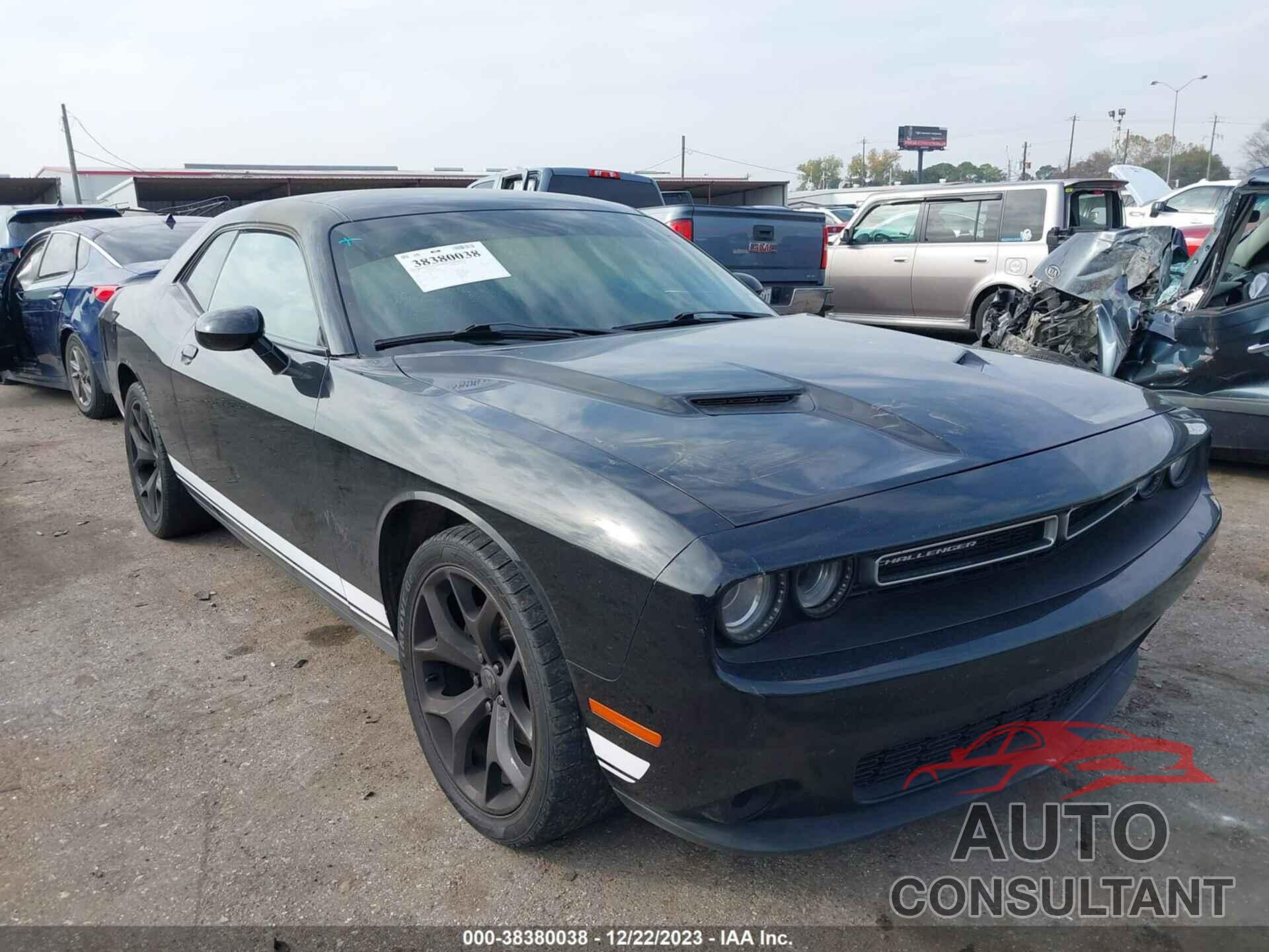 DODGE CHALLENGER 2016 - 2C3CDZAG3GH352596