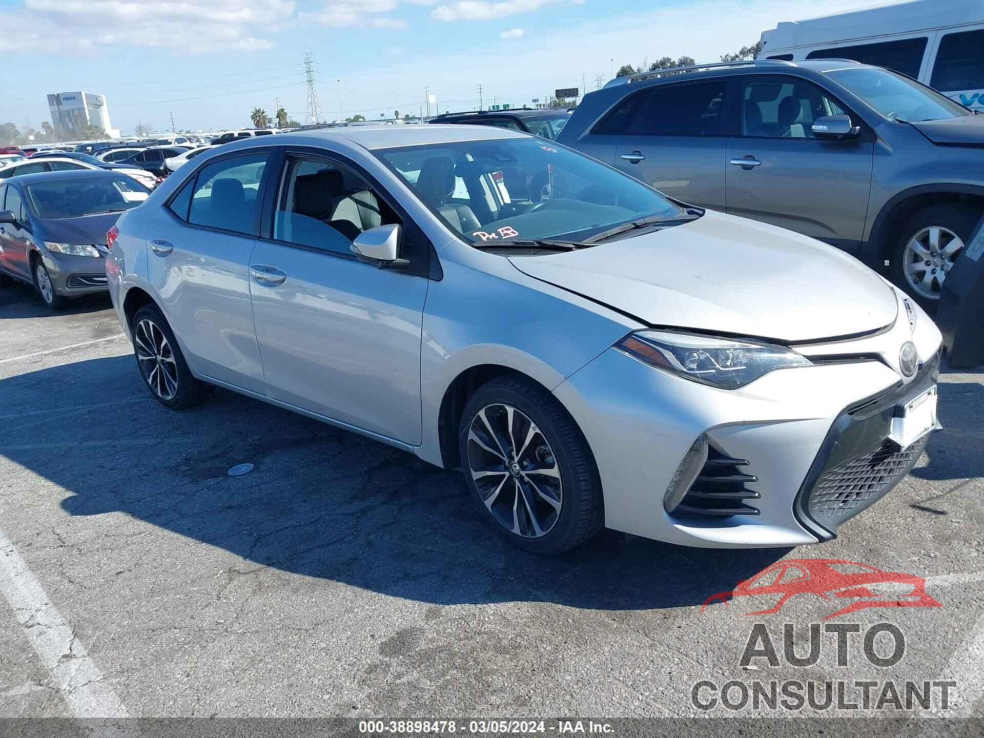 TOYOTA COROLLA 2017 - 5YFBURHE5HP572829