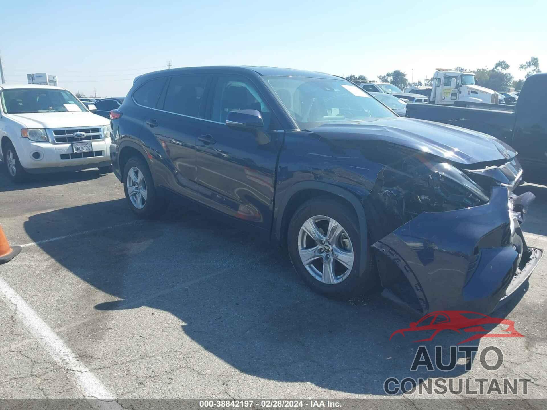 TOYOTA HIGHLANDER 2021 - 5TDZZRAH9MS528788