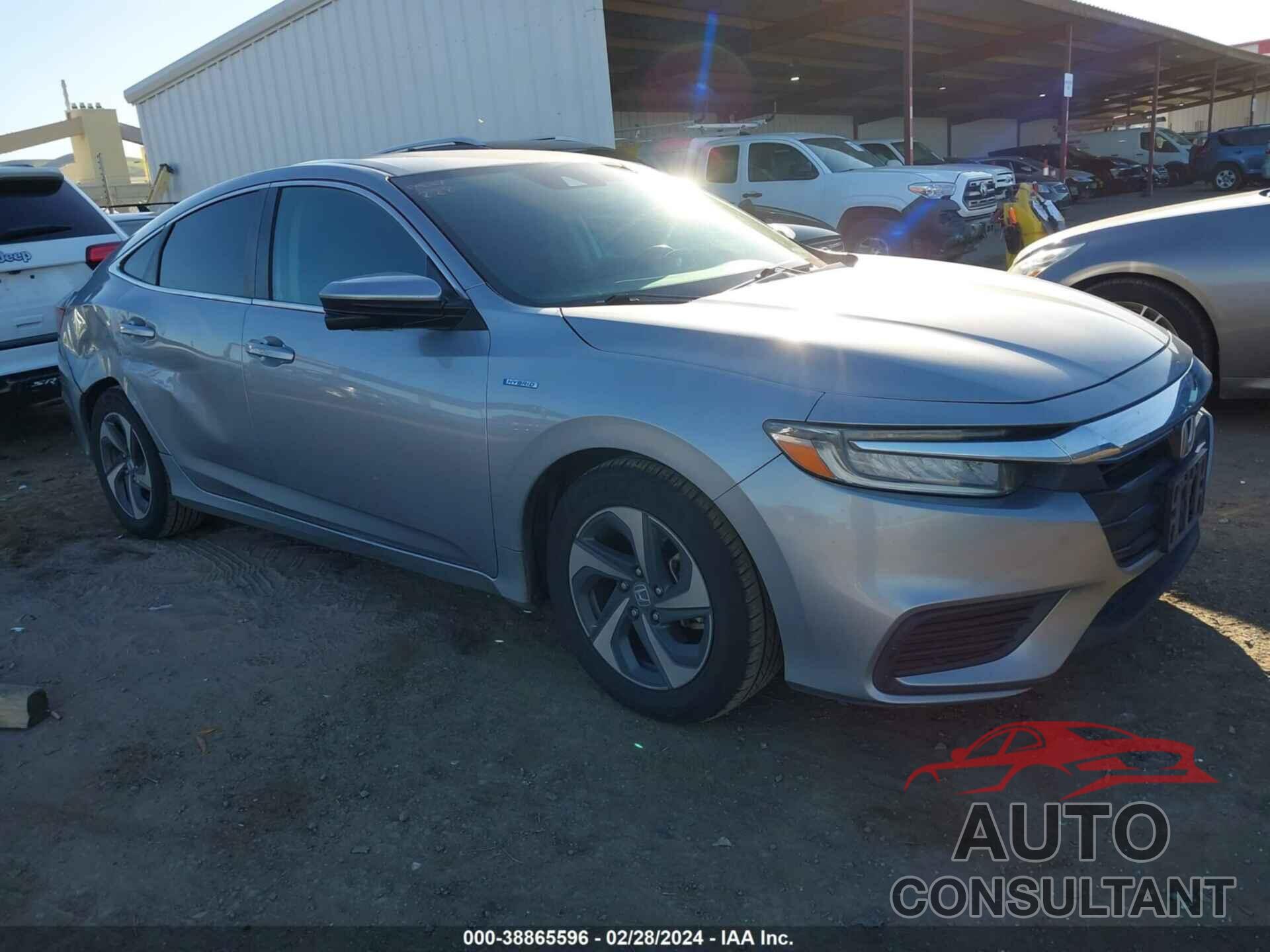 HONDA INSIGHT 2019 - 19XZE4F51KE023946