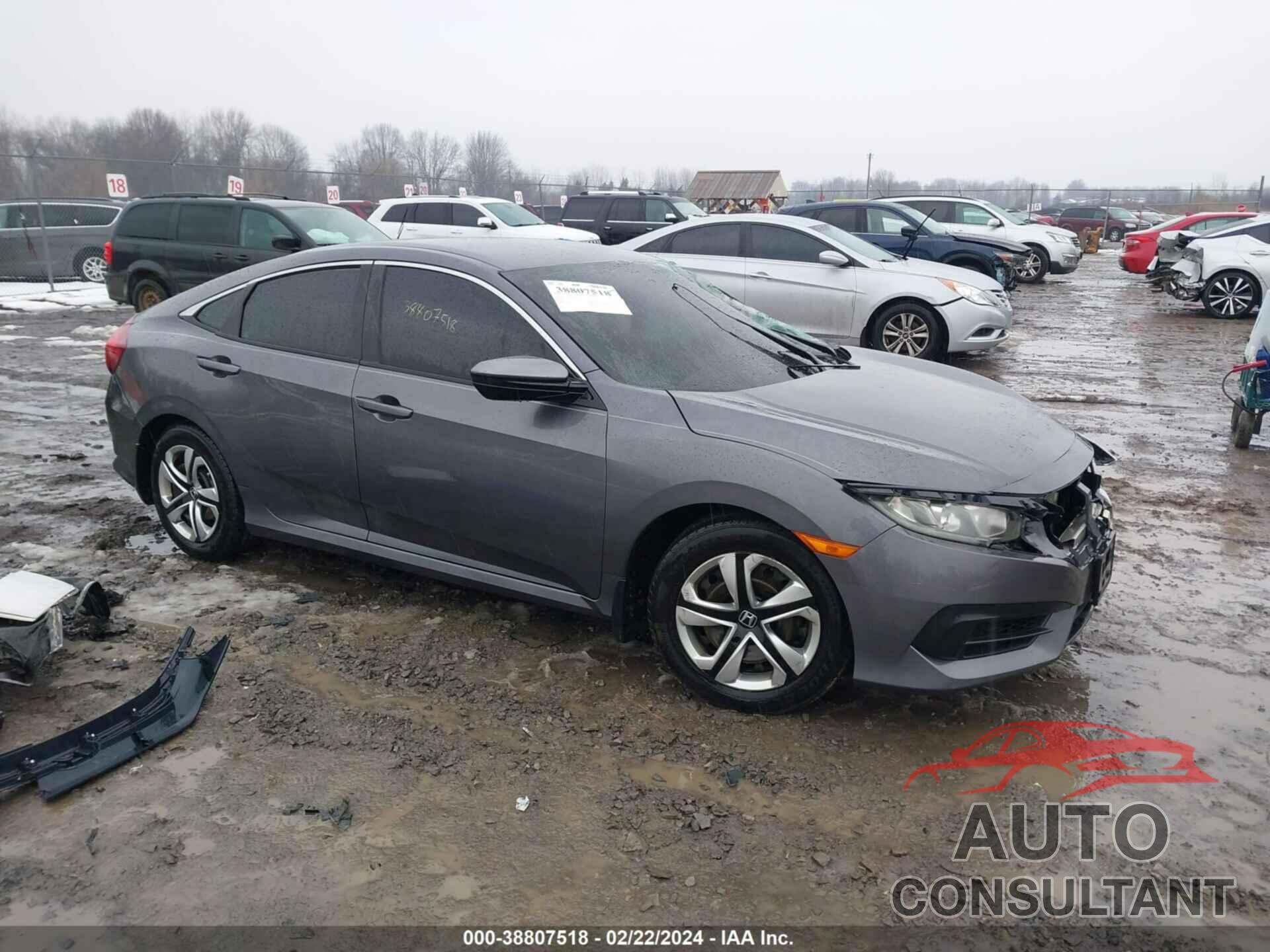 HONDA CIVIC 2016 - 2HGFC2F54GH502713