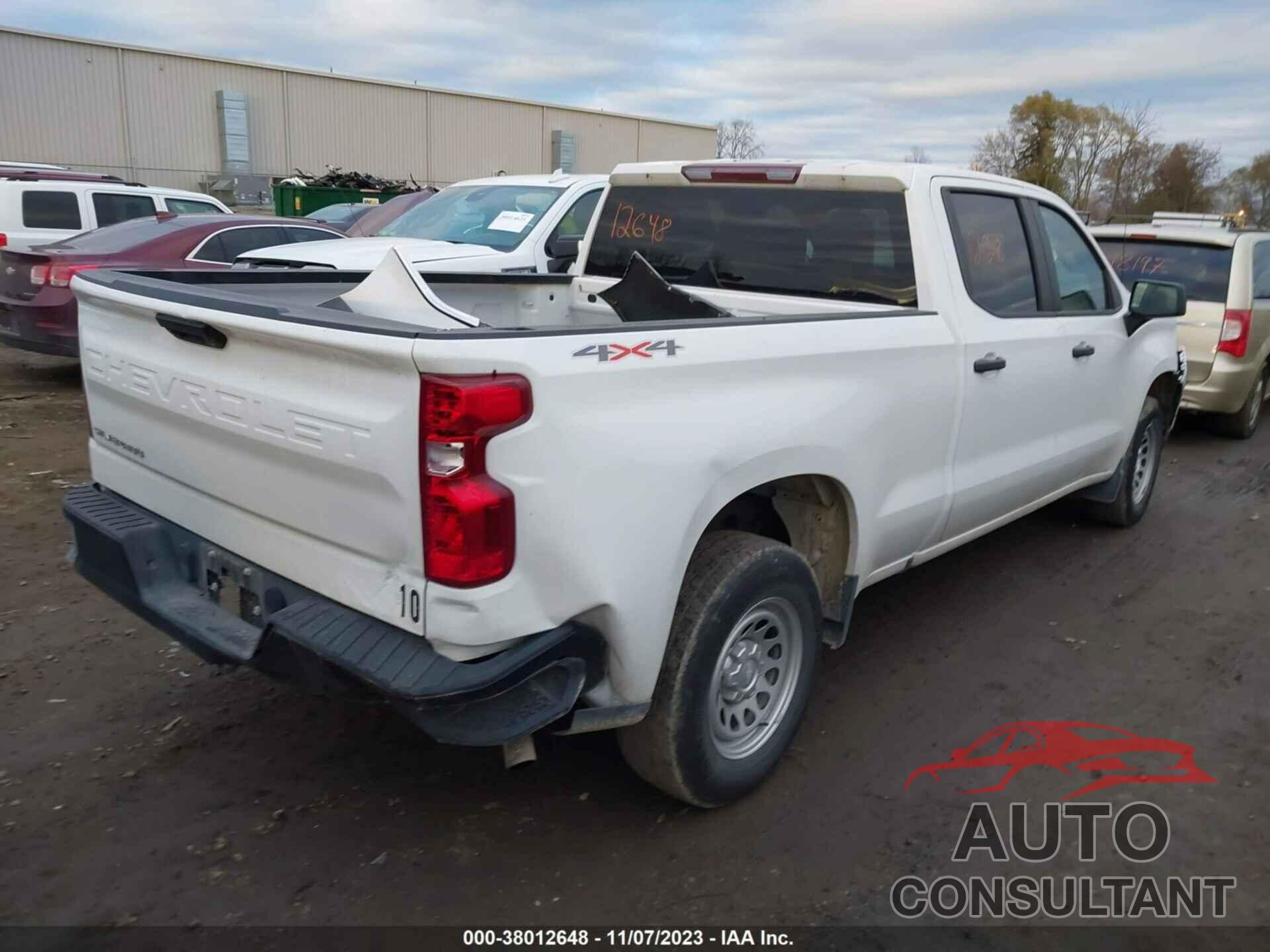 CHEVROLET SILVERADO 1500 2022 - 3GCUDAED7NG551276