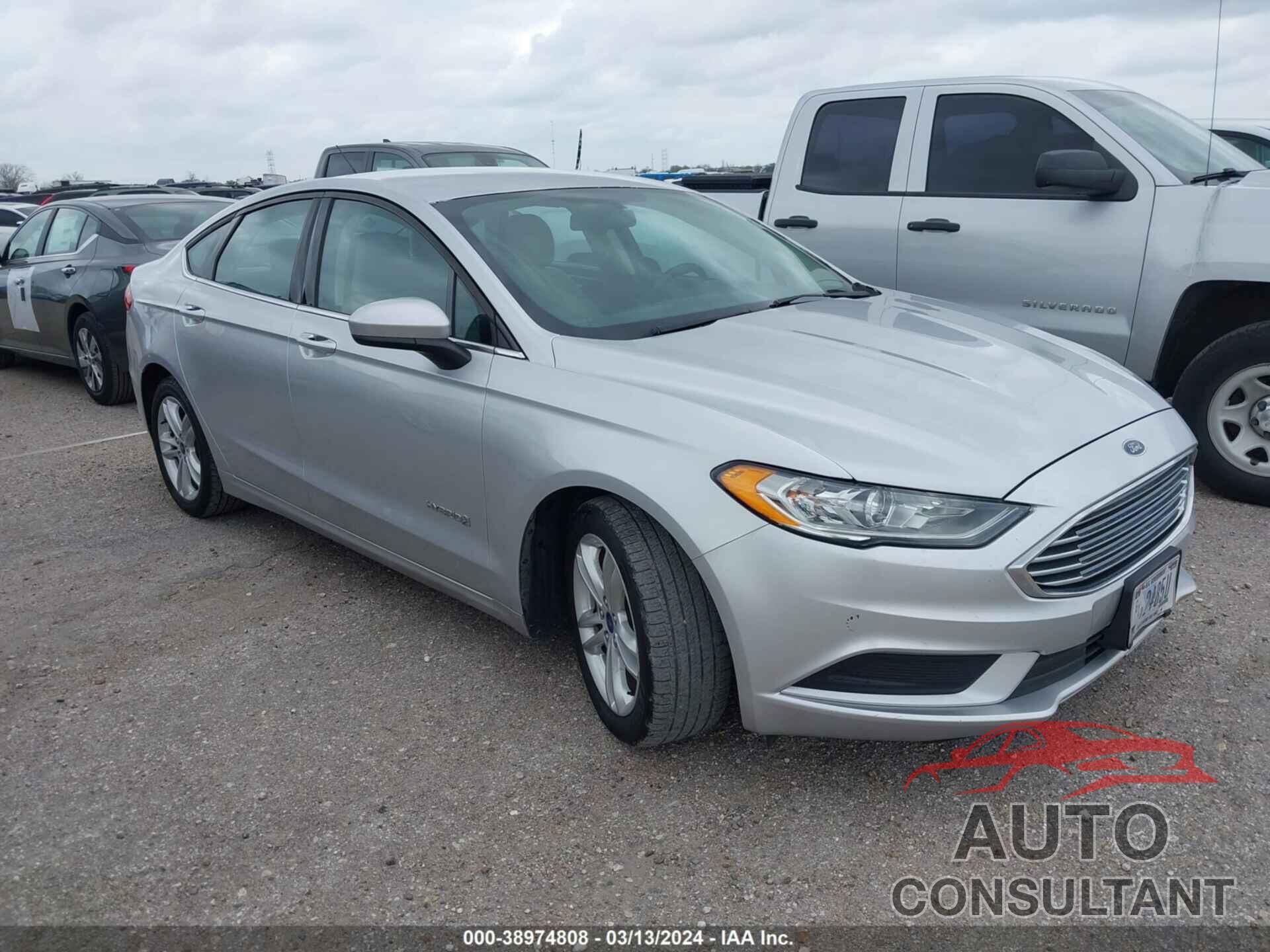 FORD FUSION HYBRID 2018 - 3FA6P0UUXJR122472