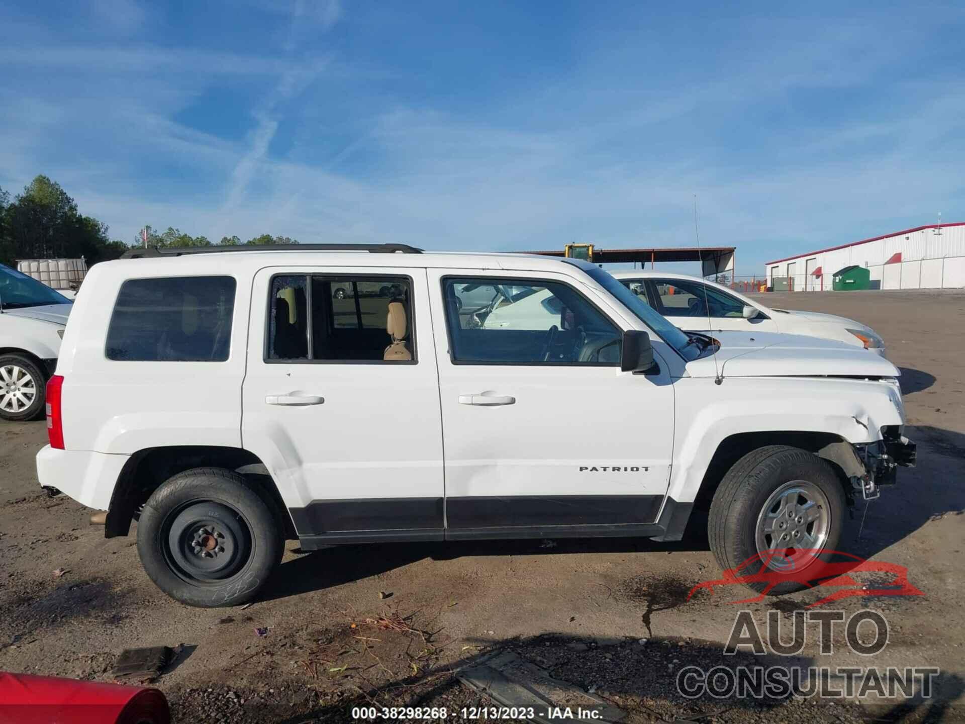 JEEP PATRIOT 2016 - 1C4NJPBAXGD726730