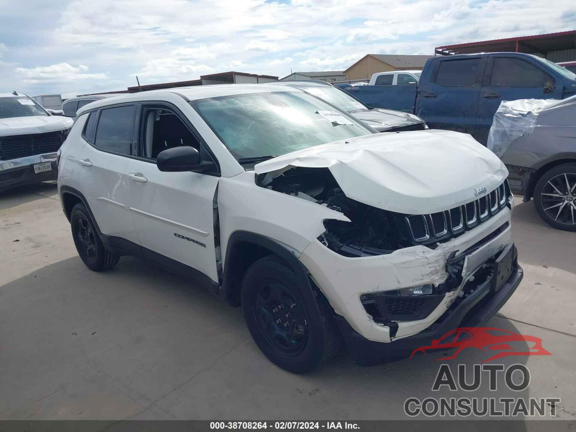 JEEP COMPASS 2020 - 3C4NJCAB4LT253009