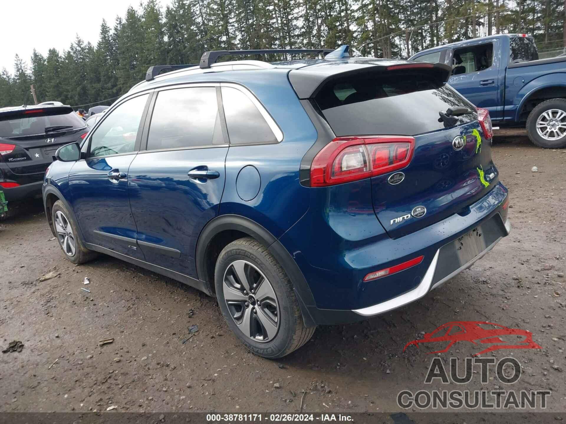 KIA NIRO 2018 - KNDCB3LC0J5138916