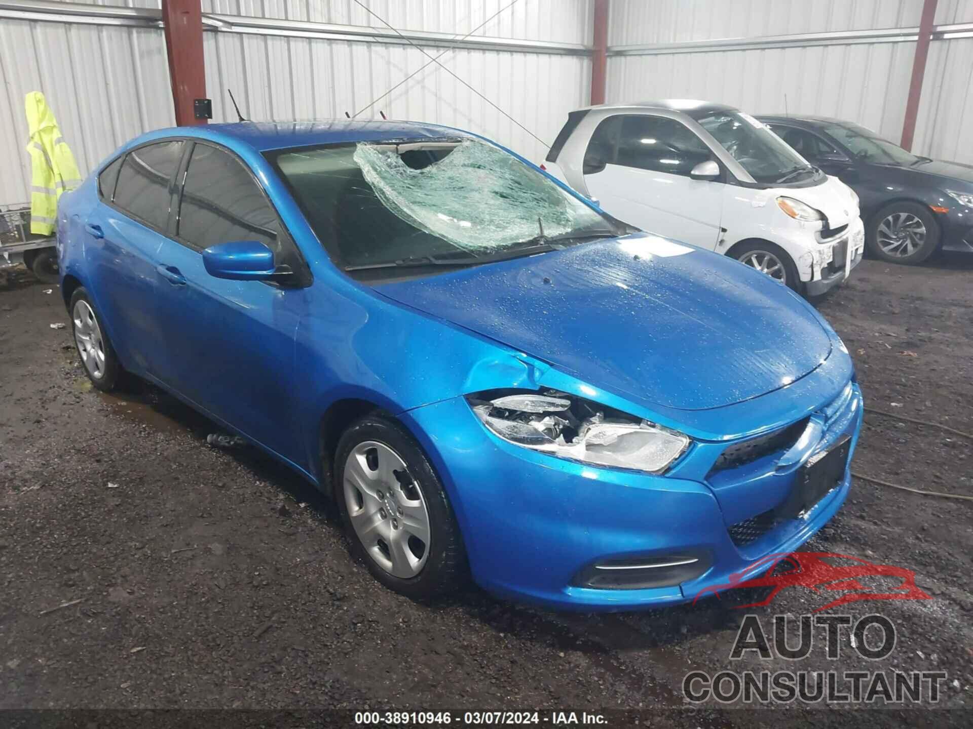 DODGE DART 2016 - 1C3CDFAA4GD564883