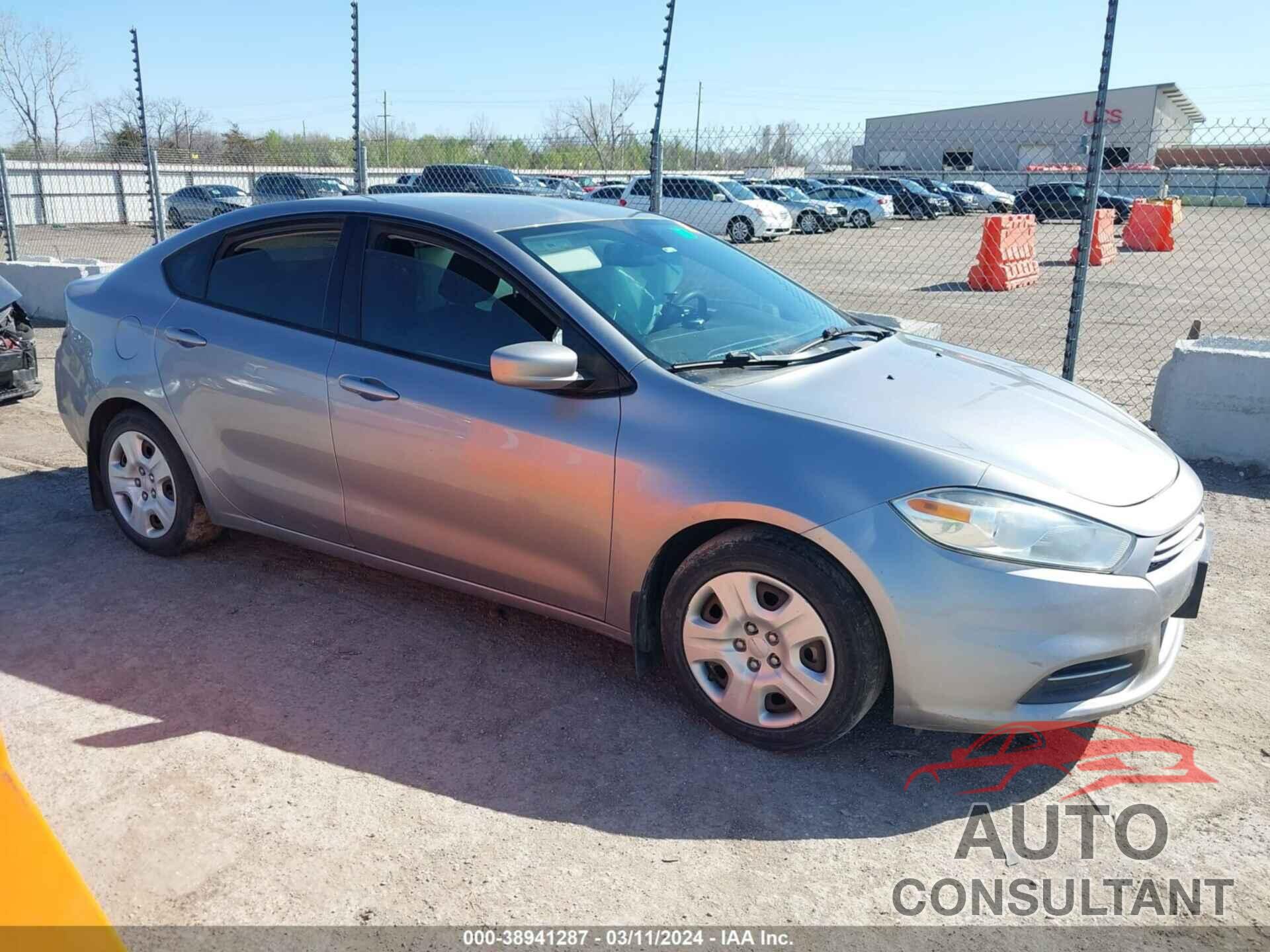 DODGE DART 2016 - 1C3CDFAA3GD644210