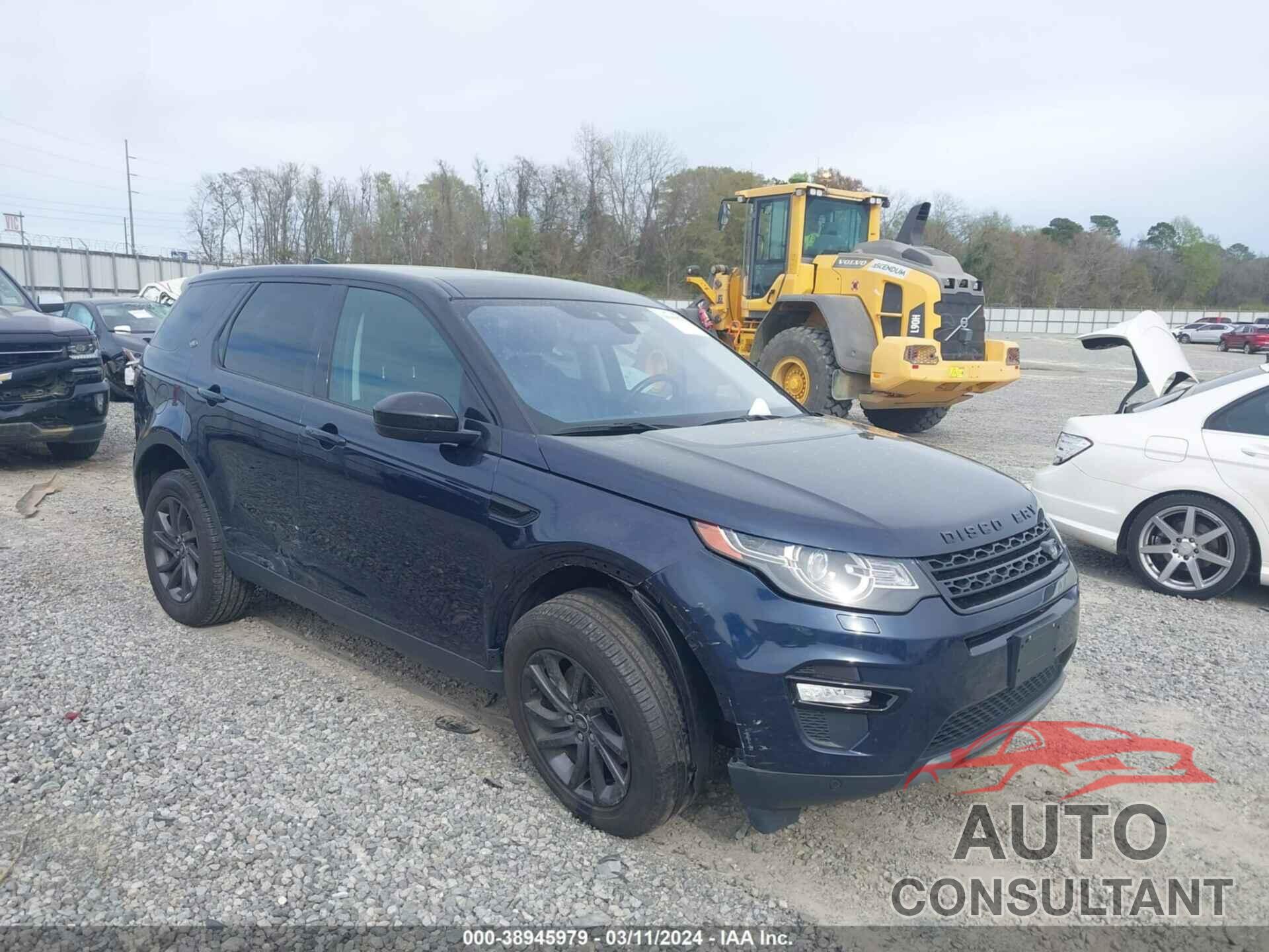 LAND ROVER DISCOVERY SPORT 2019 - SALCR2FX9KH807116