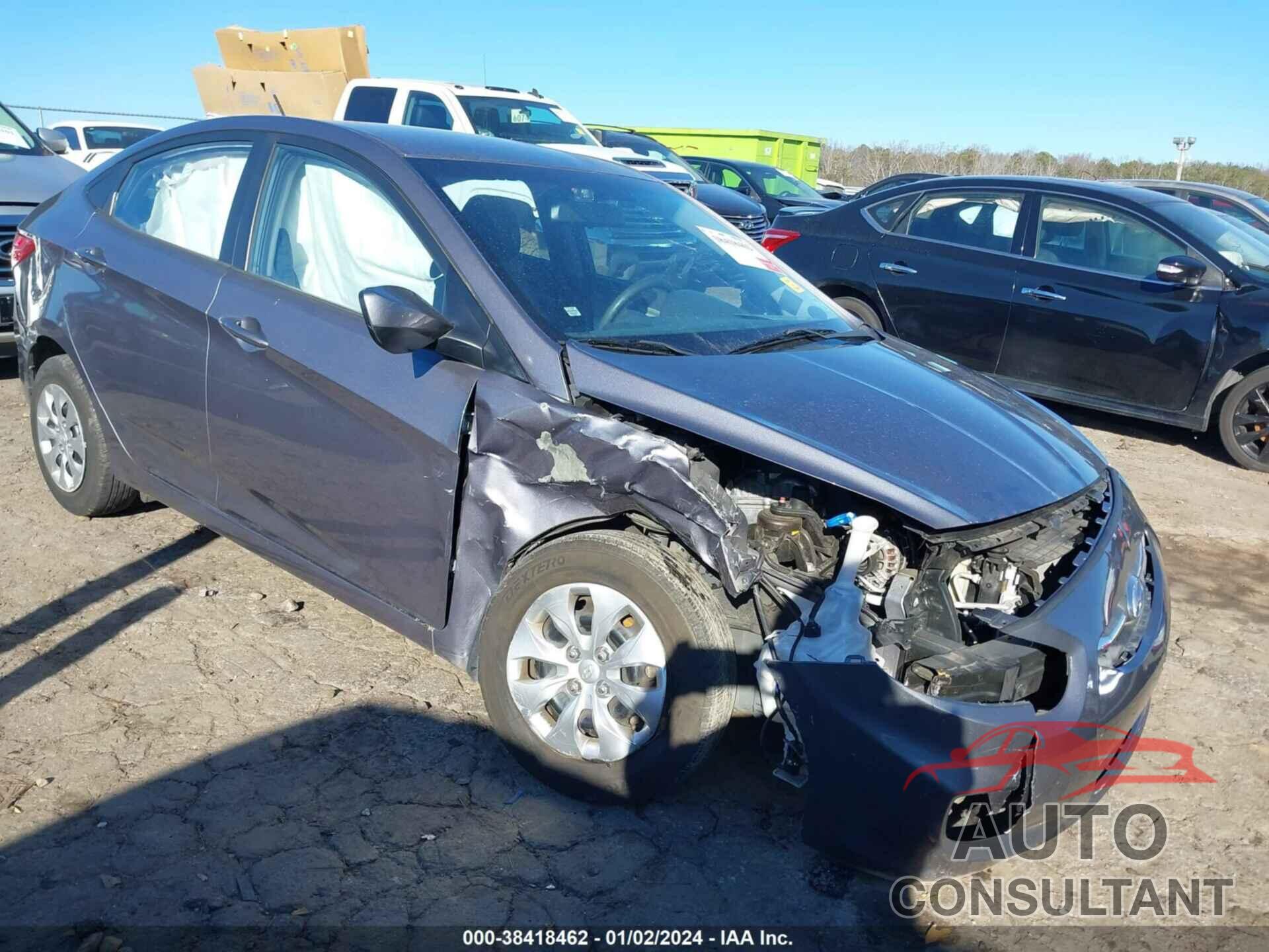 HYUNDAI ACCENT 2016 - KMHCT4AE8GU136820