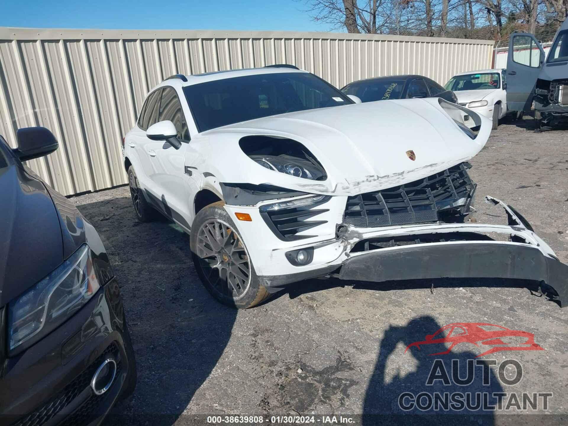 PORSCHE MACAN 2018 - WP1AA2A57JLB18987