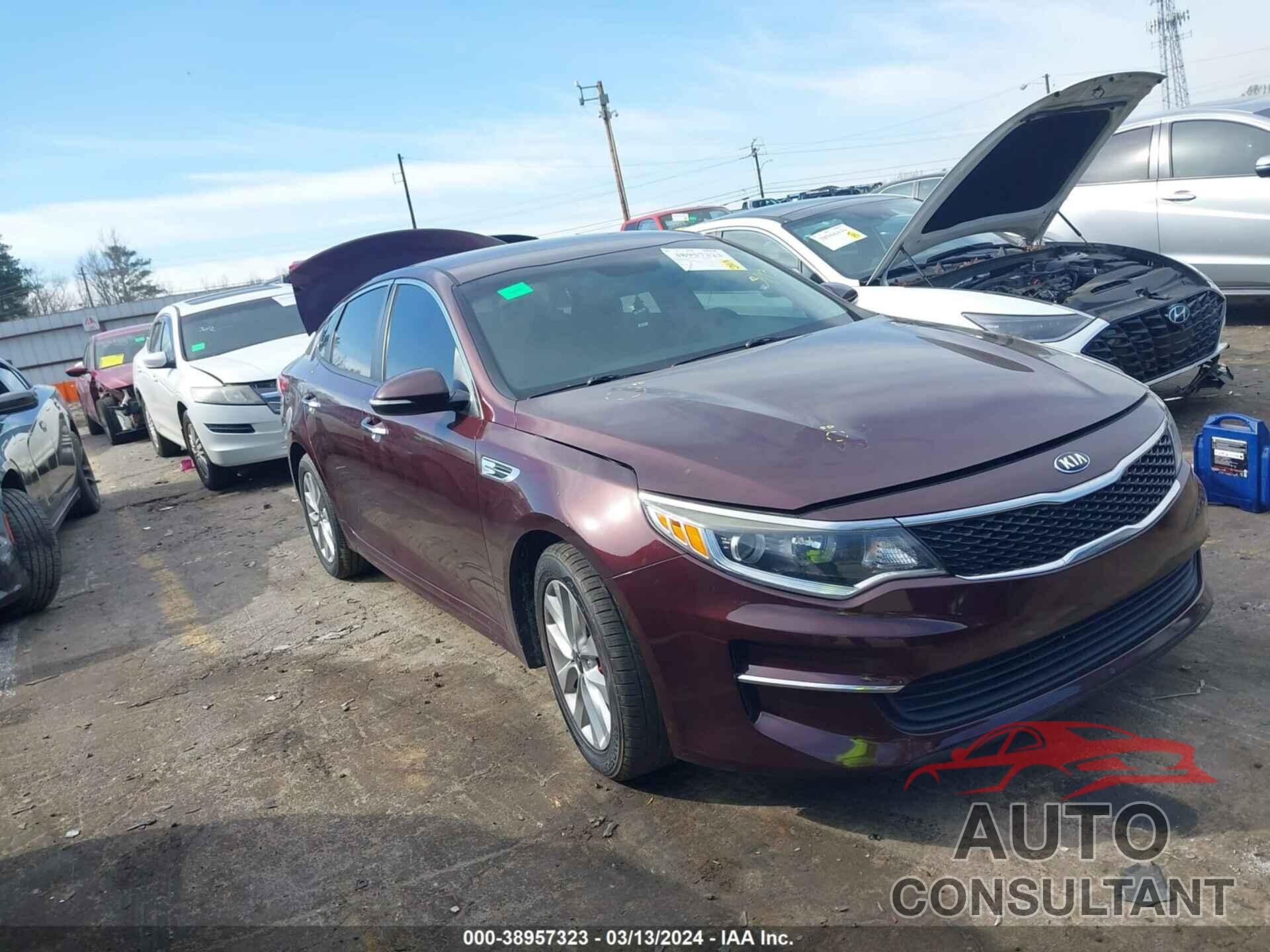 KIA OPTIMA 2017 - 5XXGT4L30HG131510