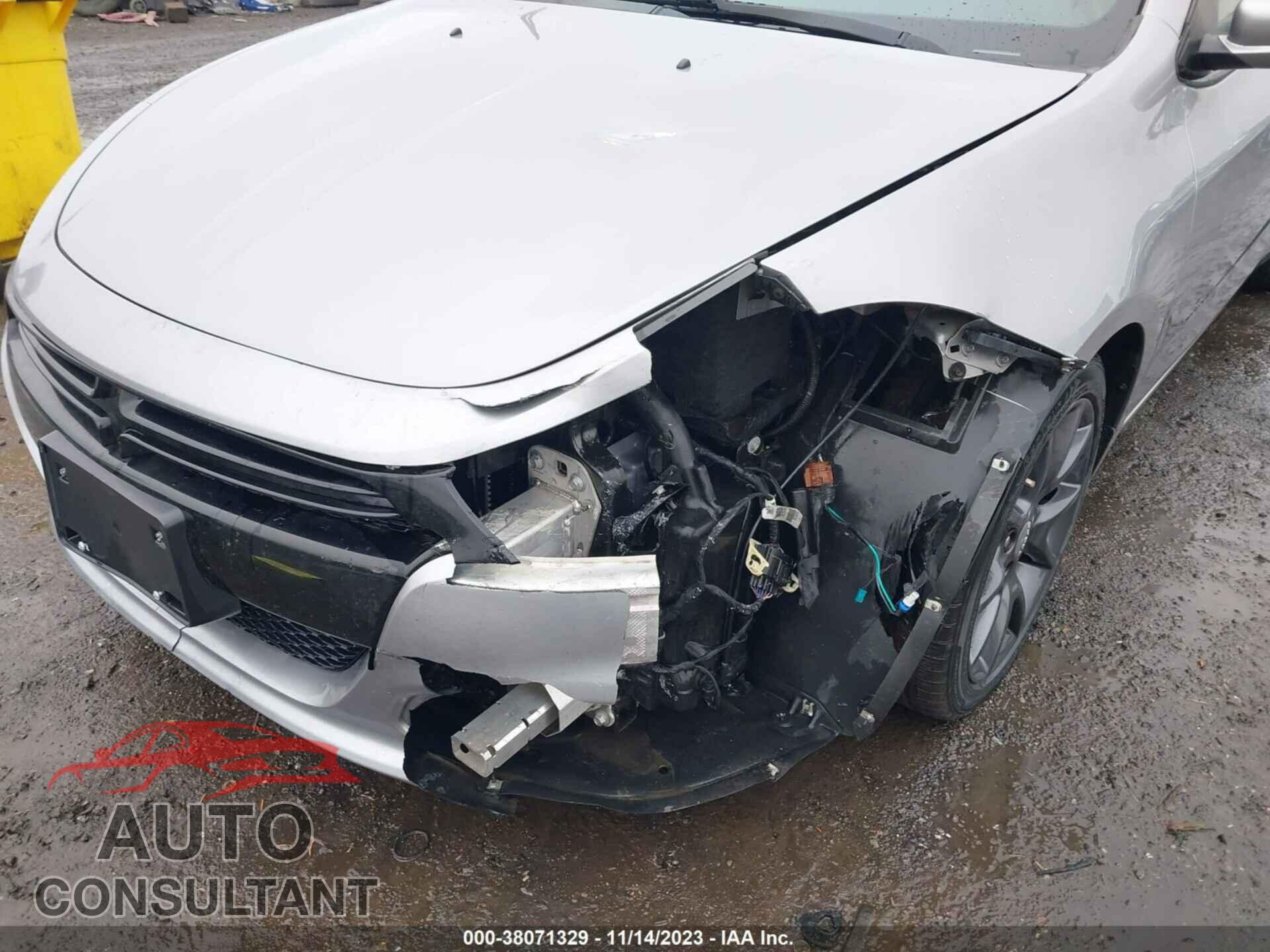 DODGE DART 2016 - 1C3CDFAA9GD578908