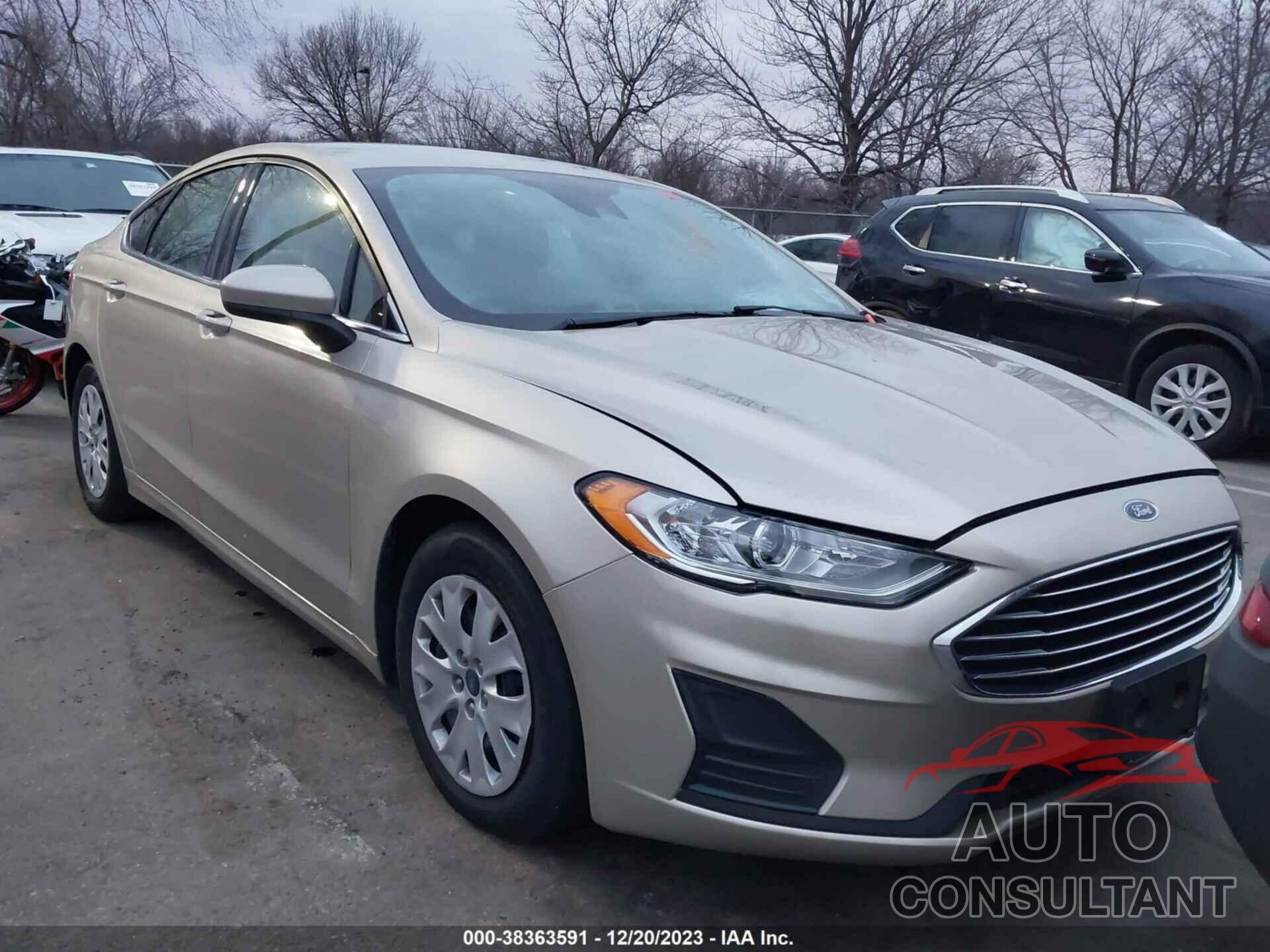 FORD FUSION 2019 - 3FA6P0G7XKR102424