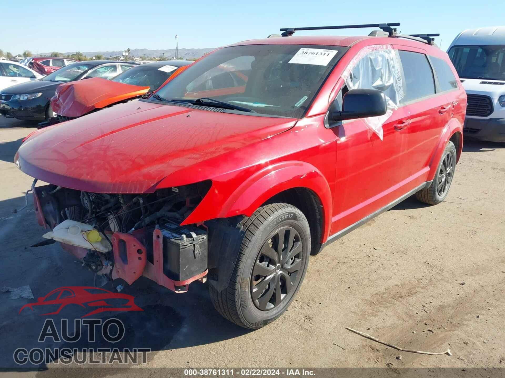 DODGE JOURNEY 2017 - 3C4PDCAB1HT544851