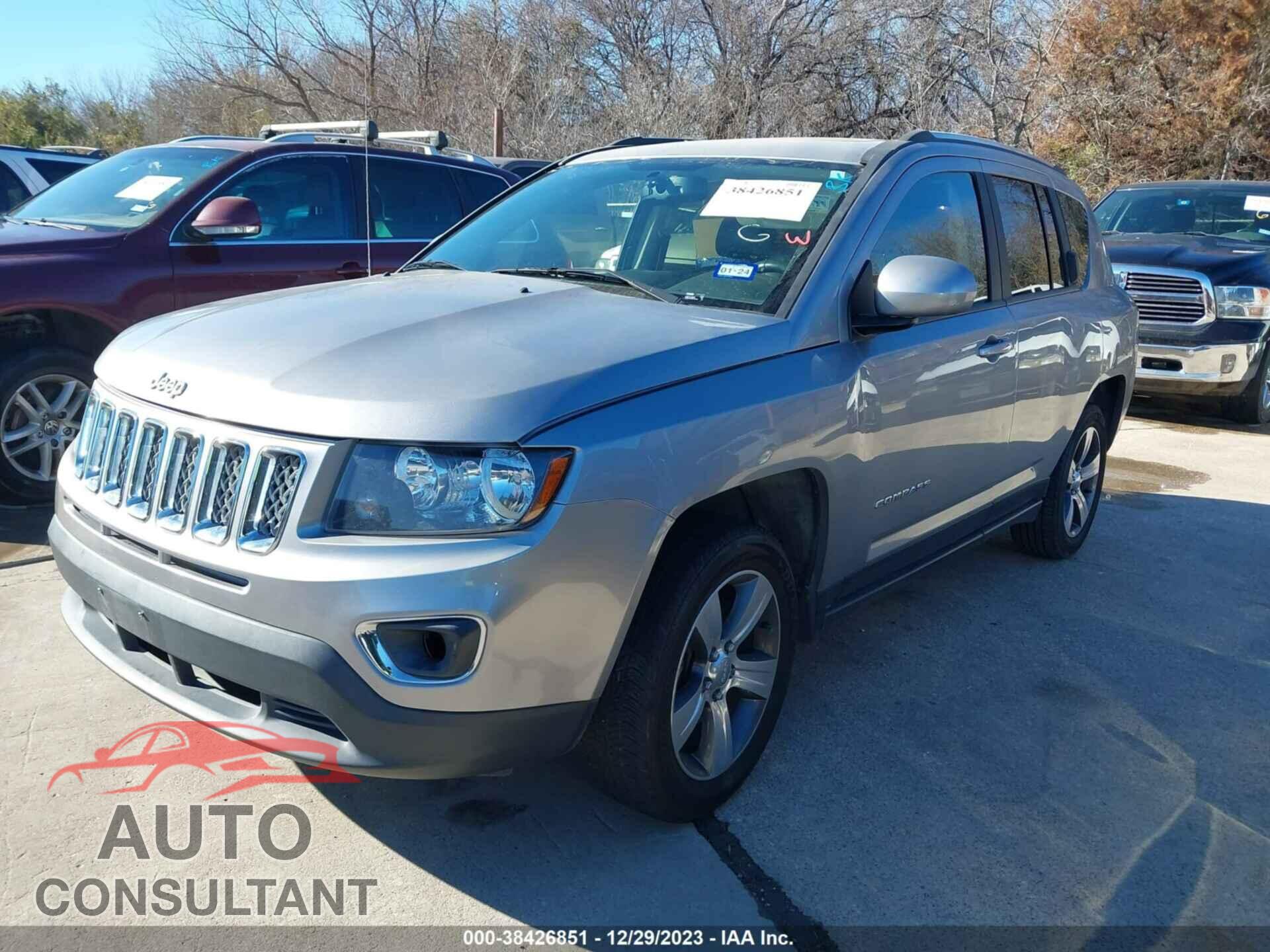 JEEP COMPASS 2017 - 1C4NJCEB8HD189645