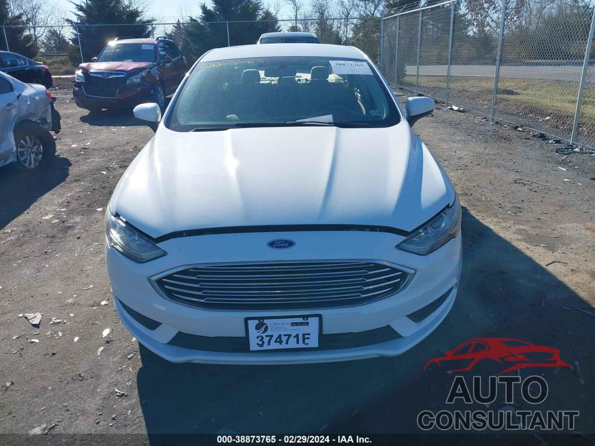 FORD FUSION HYBRID 2018 - 3FA6P0LUXJR177683