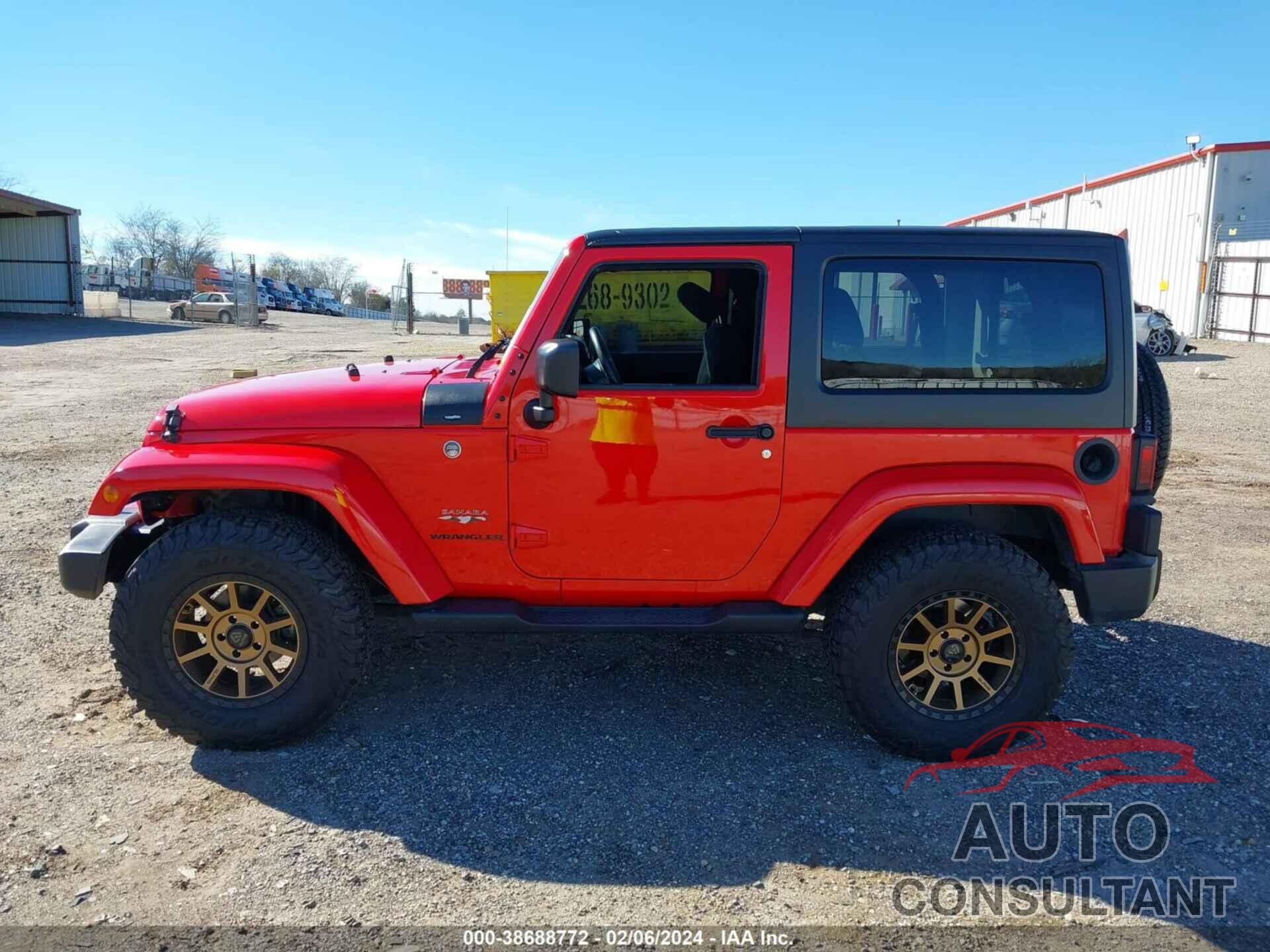 JEEP WRANGLER 2016 - 1C4AJWBG2GL156824