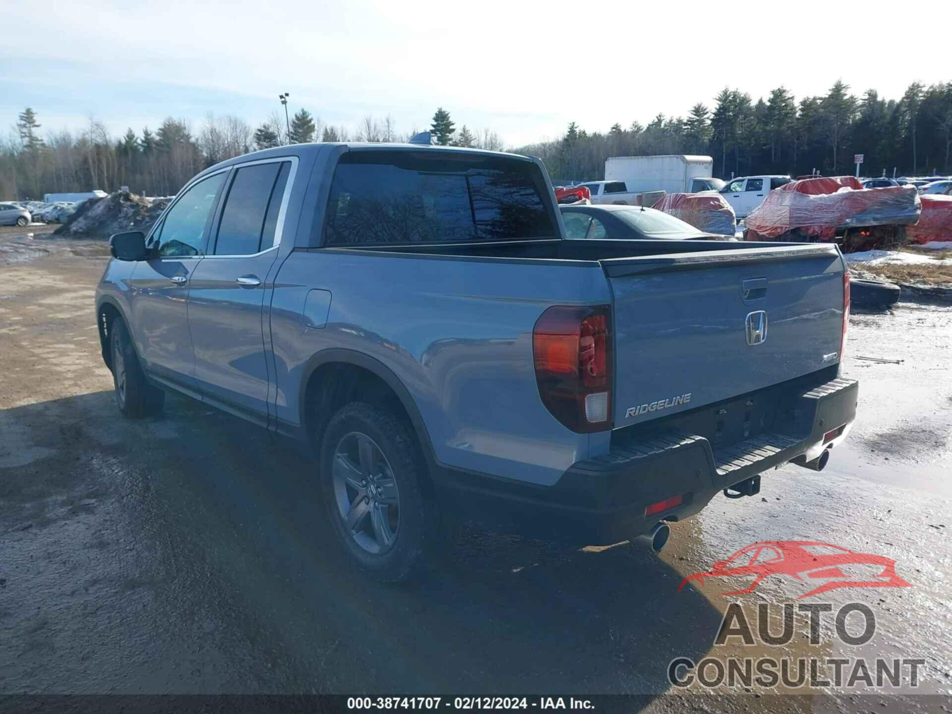 HONDA RIDGELINE 2022 - 5FPYK3F70NB019201