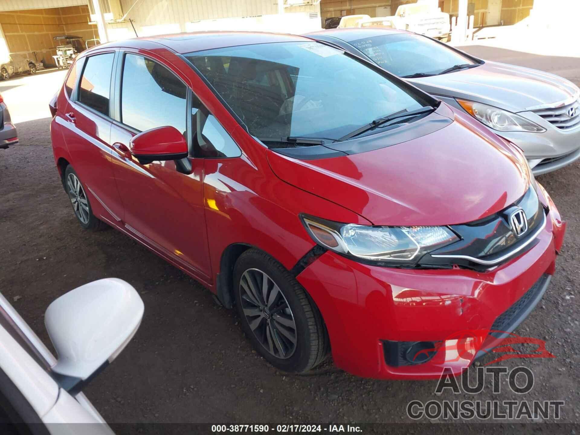 HONDA FIT 2017 - JHMGK5H7XHS004031