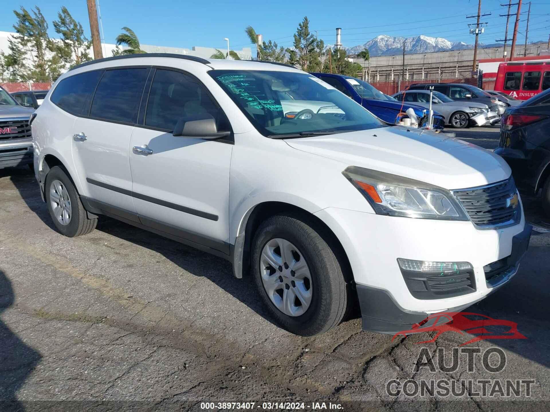 CHEVROLET TRAVERSE 2016 - 1GNKRFKD2GJ290688