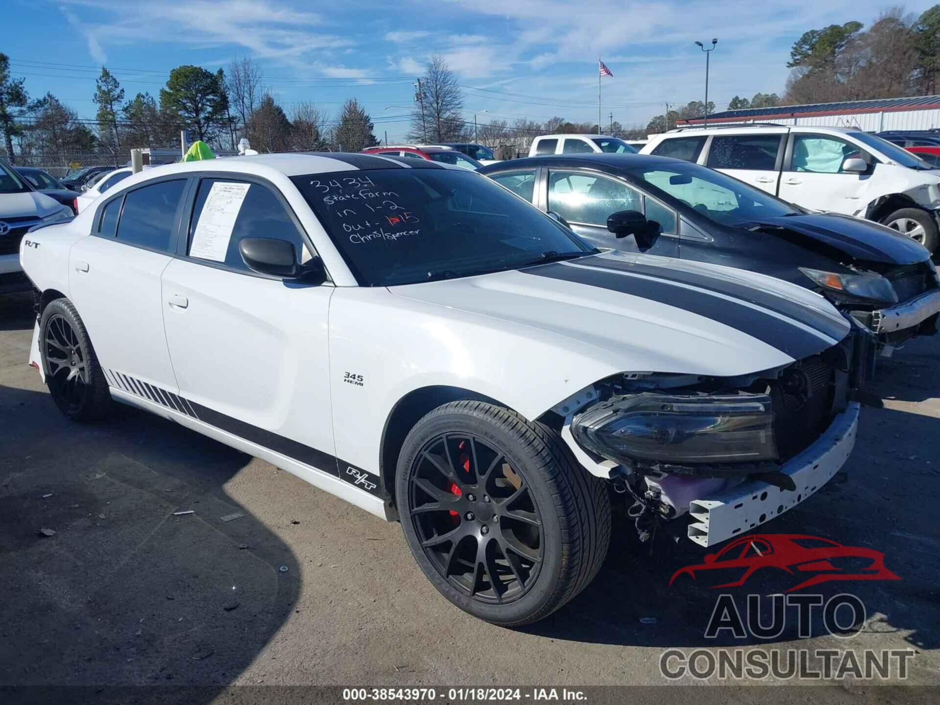 DODGE CHARGER 2017 - 2C3CDXCT3HH579318