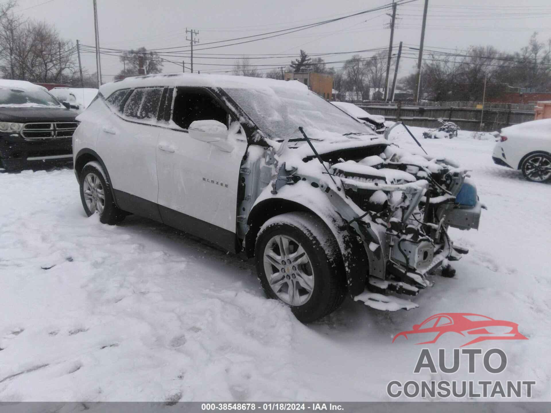 CHEVROLET BLAZER 2020 - 3GNKBBRA7LS536247