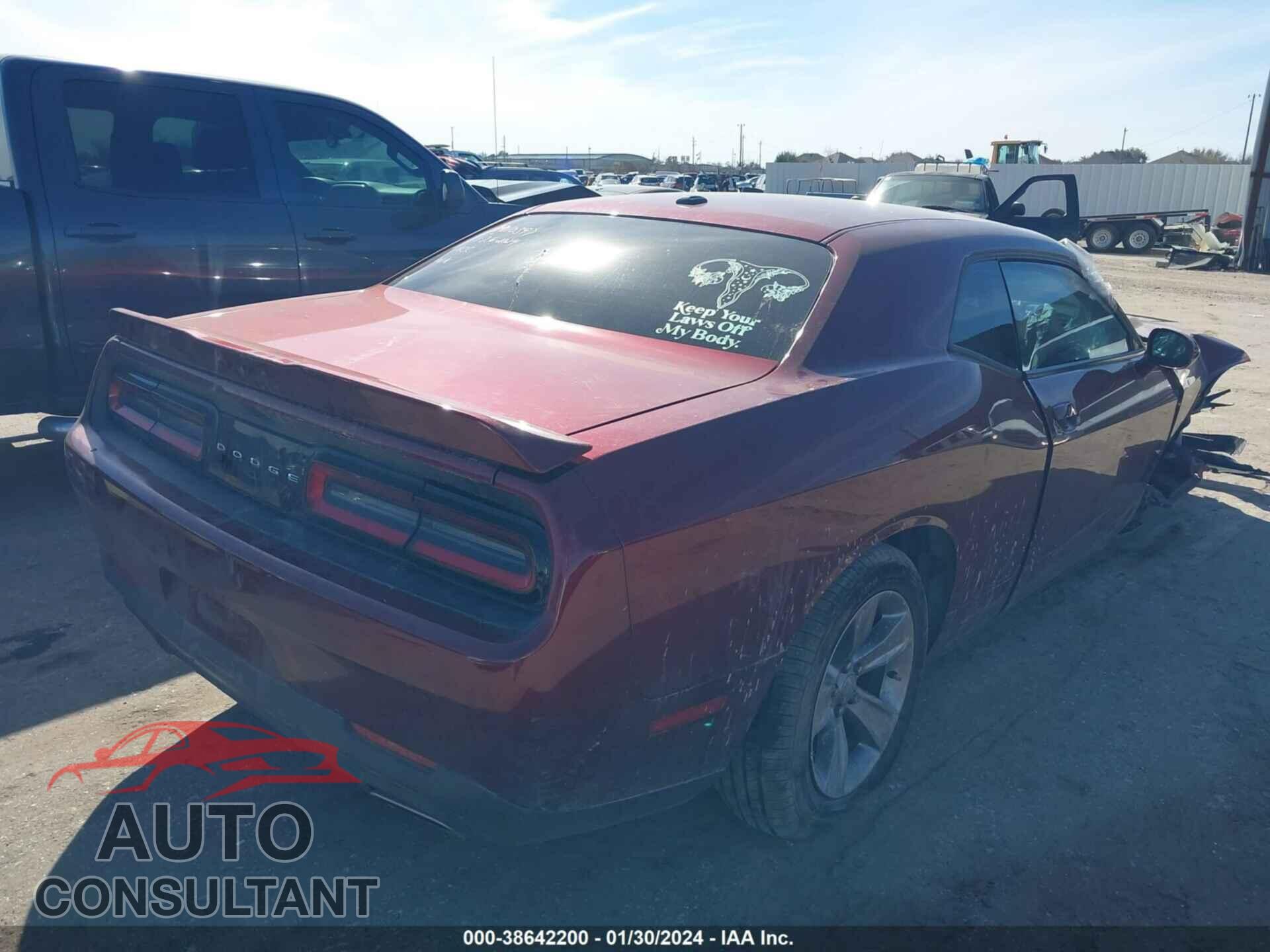 DODGE CHALLENGER 2019 - 2C3CDZAG0KH691230