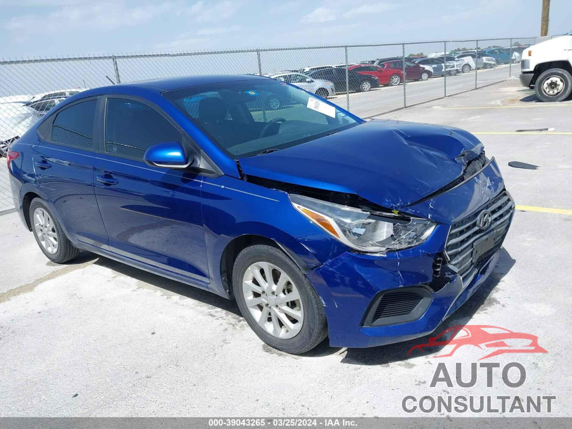 HYUNDAI ACCENT 2018 - 3KPC24A35JE020681