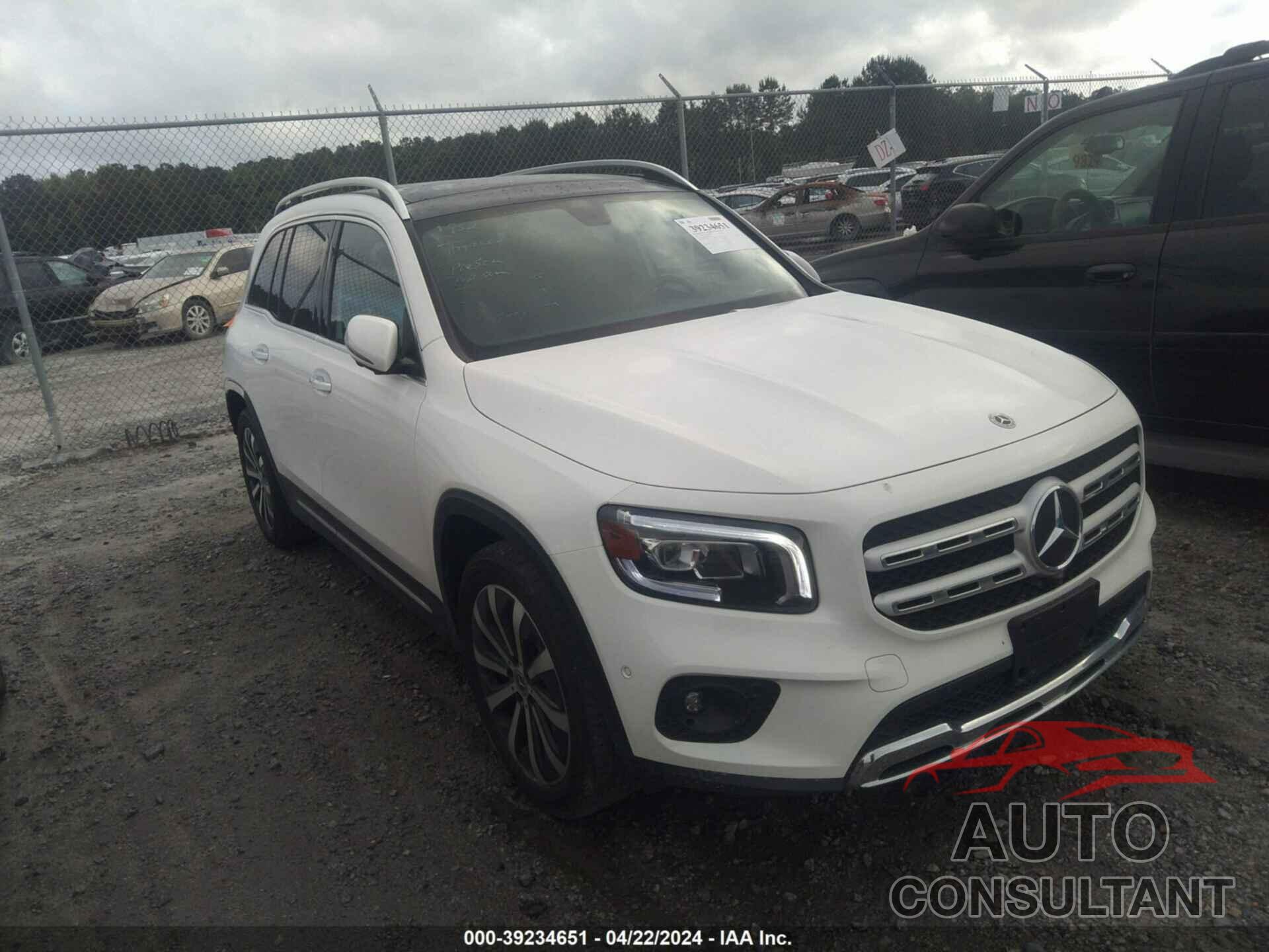 MERCEDES-BENZ GLB 250 2021 - W1N4M4GB8MW107782